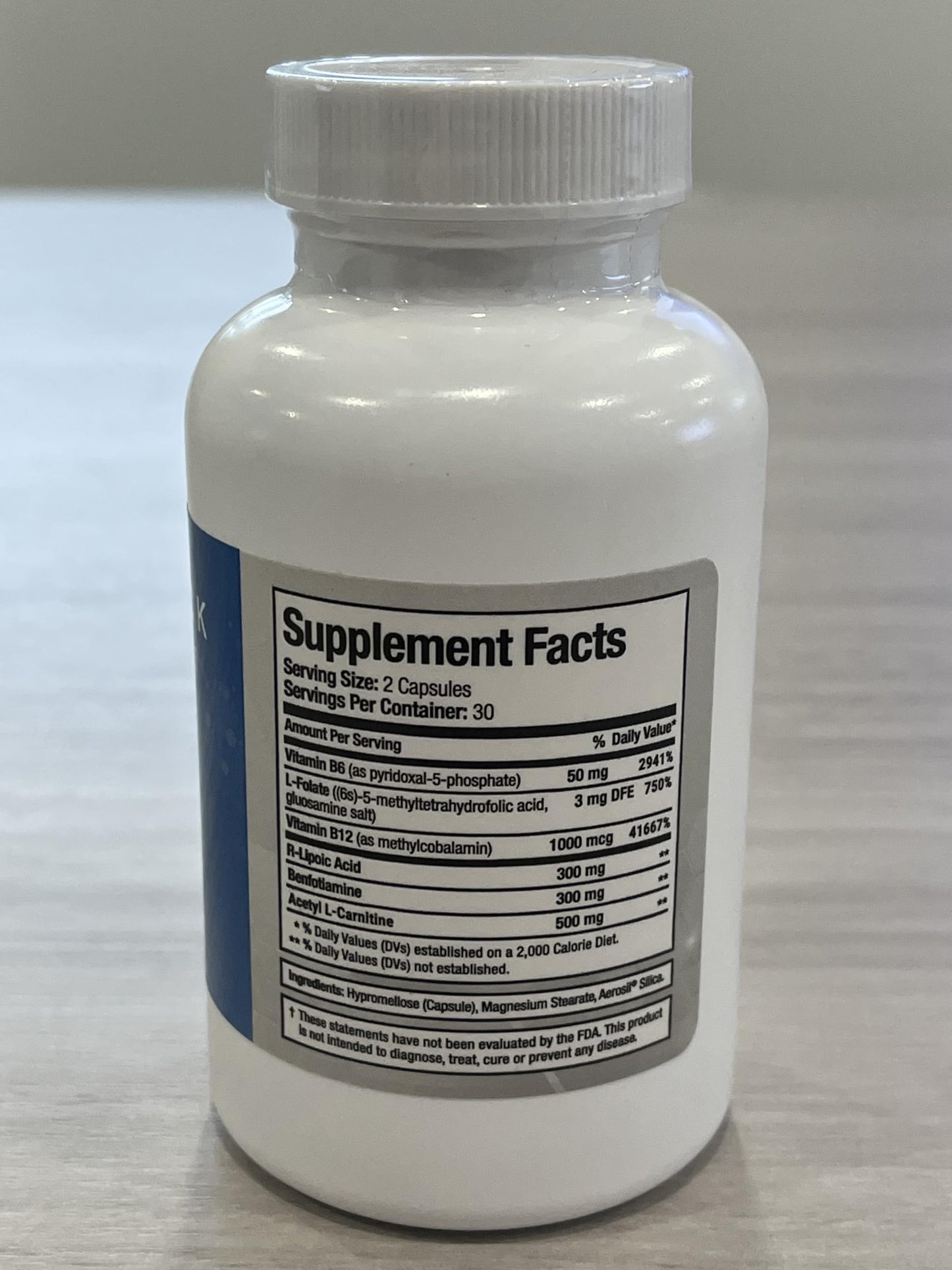 Bedrock Bioscience Nerve Support Formula Plus Capsules 60 Count