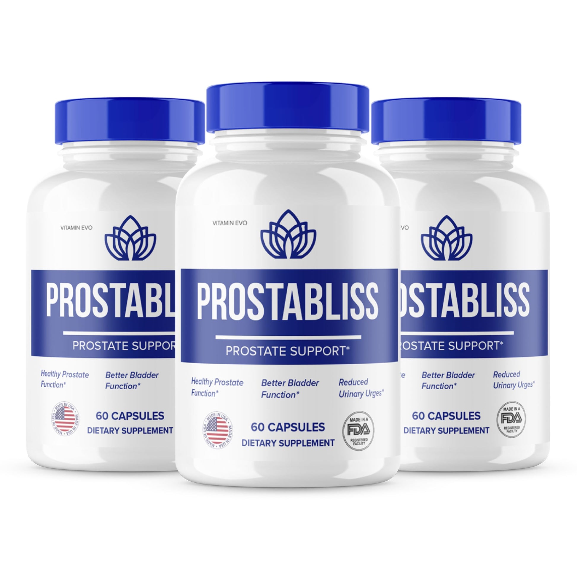 Vitamin Evo Prostabliss Prostate Health Capsules, 180 Capsules