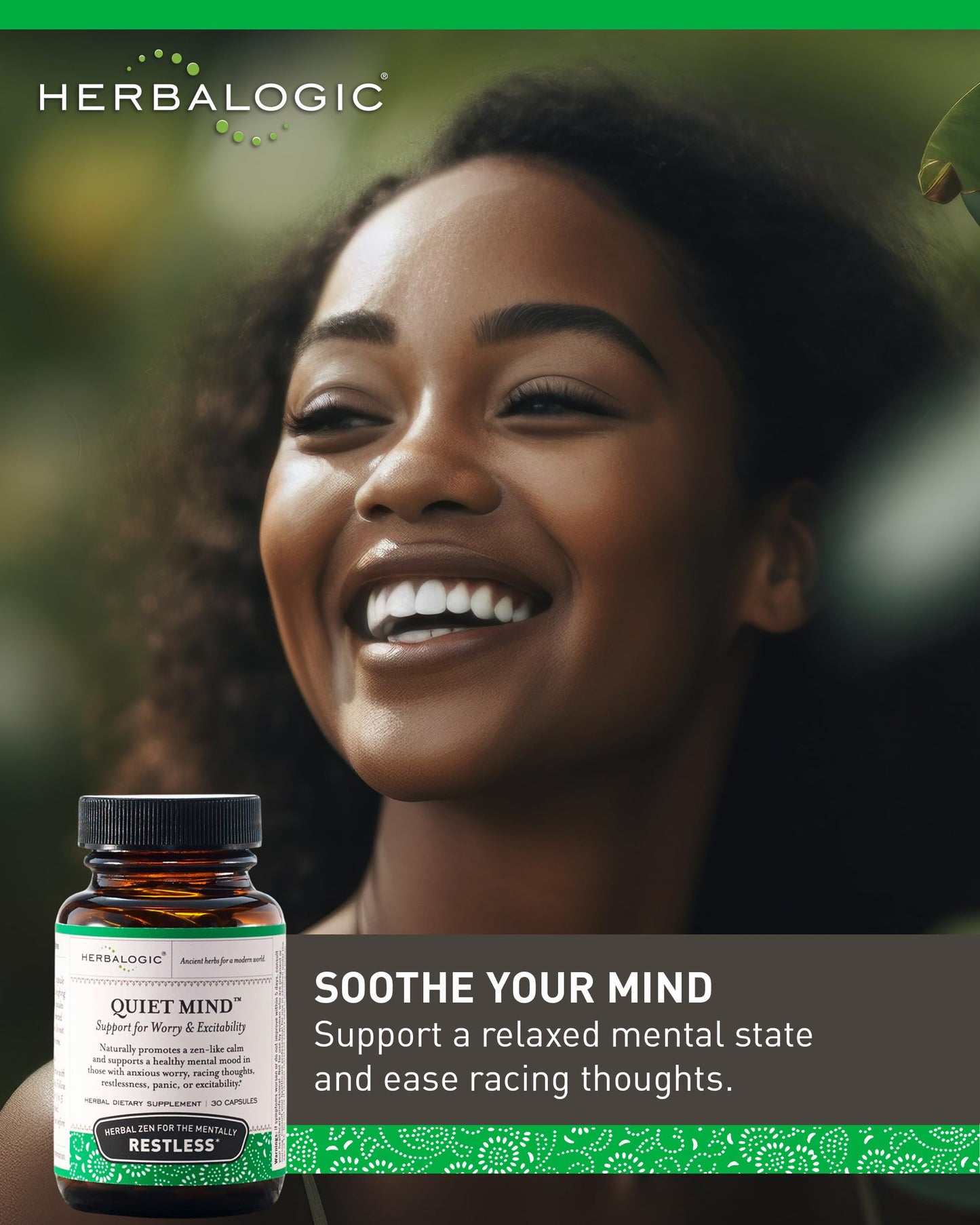 Herbalogic Quiet Mind Capsules 30 Count