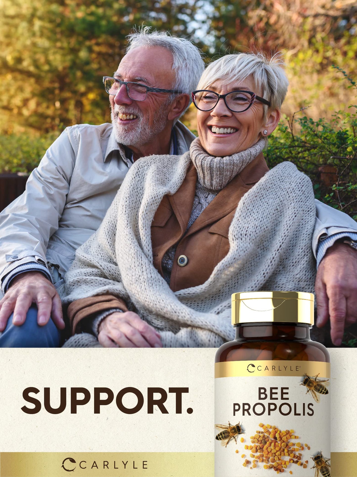 Carlyle Bee Propolis Capsules 150 Count