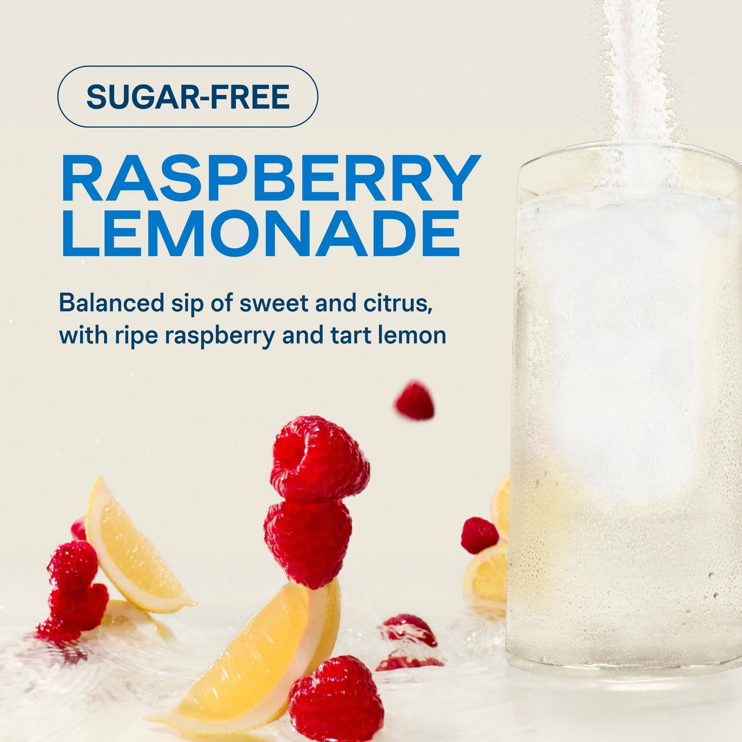 Liquid I.V. Sugar Free Hydration Electrolytes Raspberry Lemonade Powder 6.41