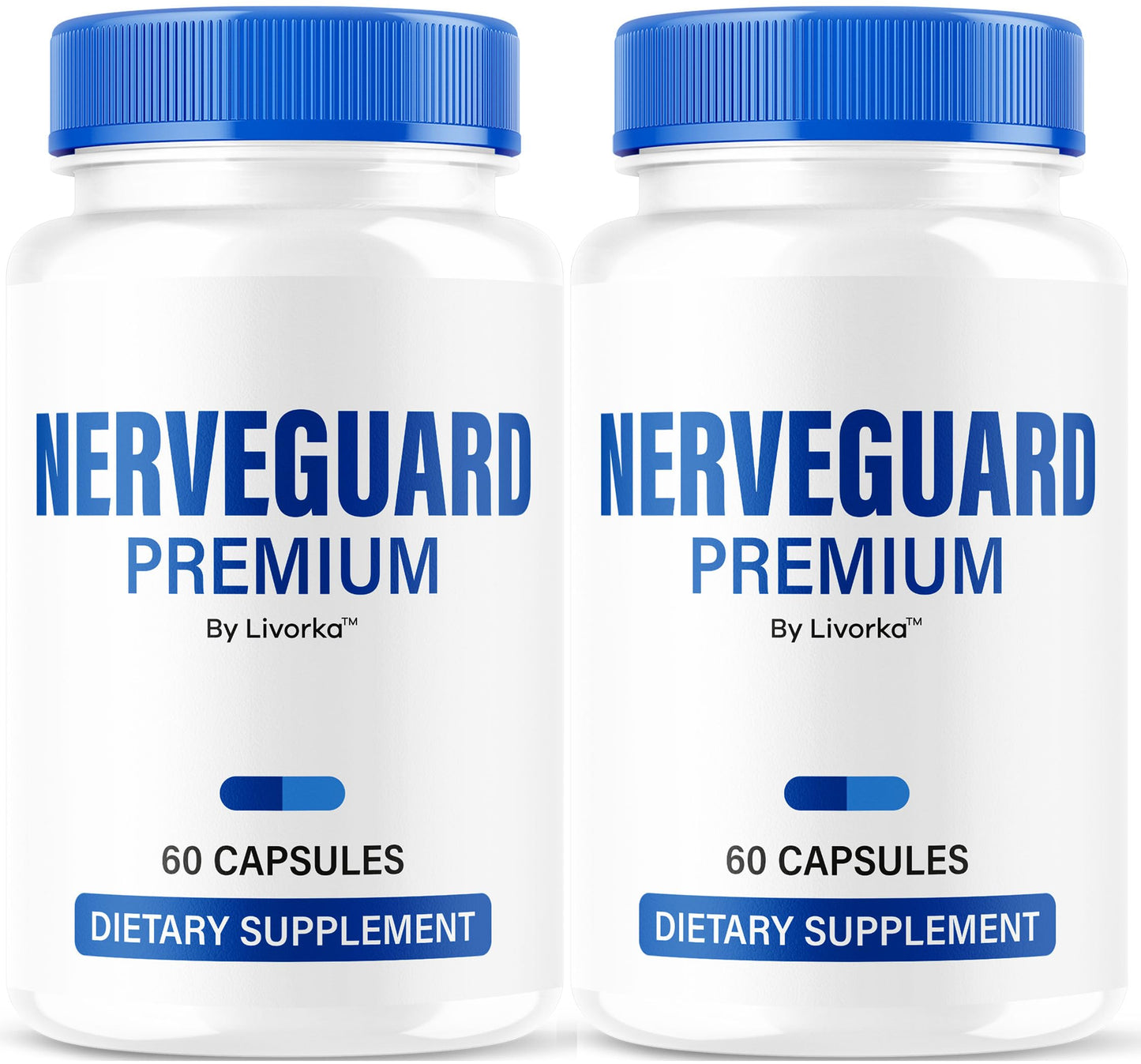LIVORKA NerveGuard Premium Capsules, 120 Capsules