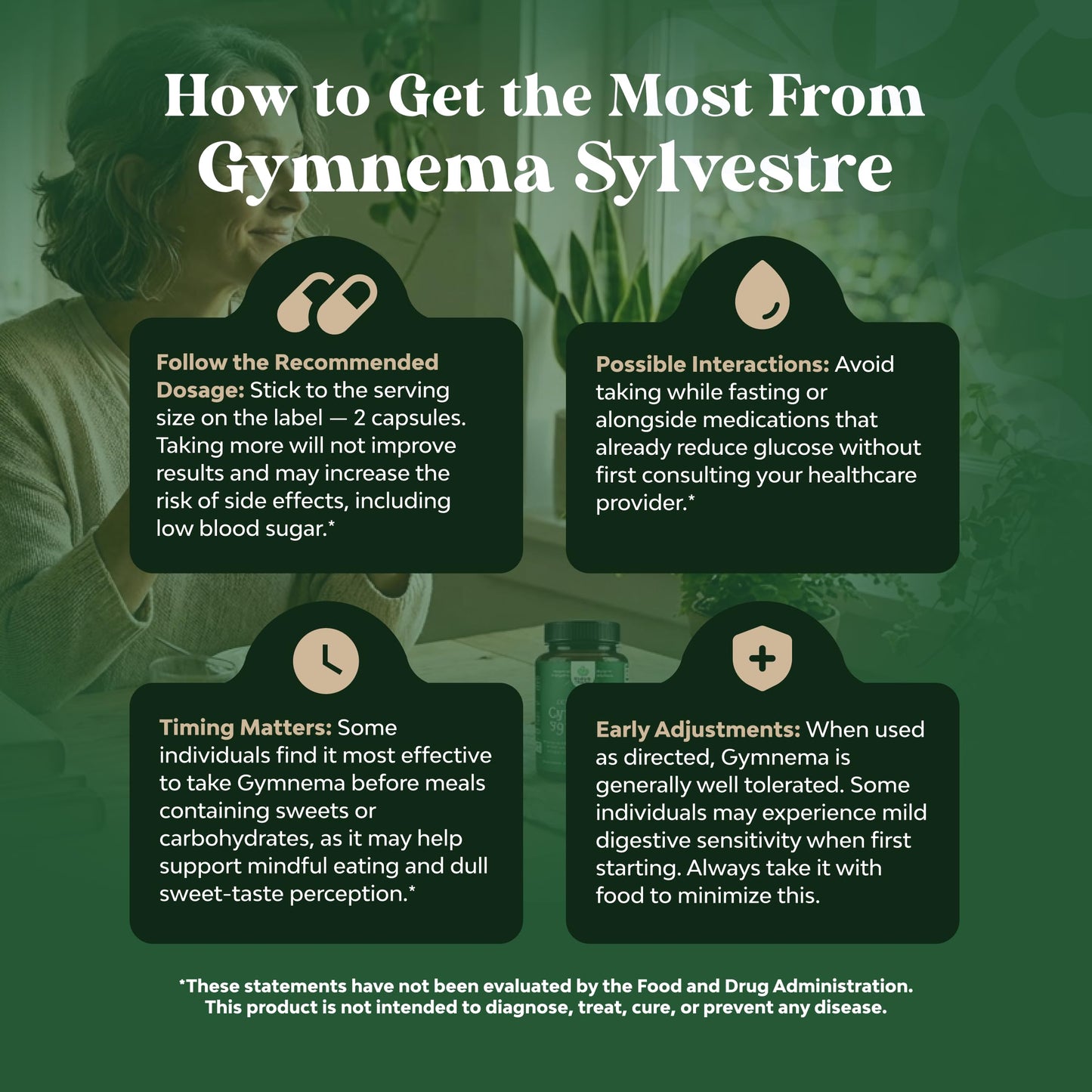 Natures Craft Gymnema Sylvestre Capsules 120 Count