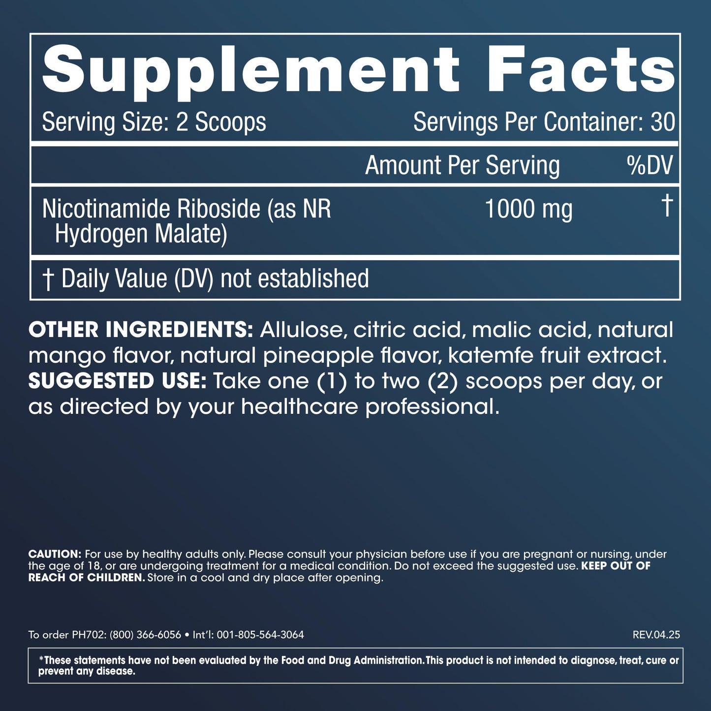 ProHealth NR Pro Powder 1000, 0.5 oz