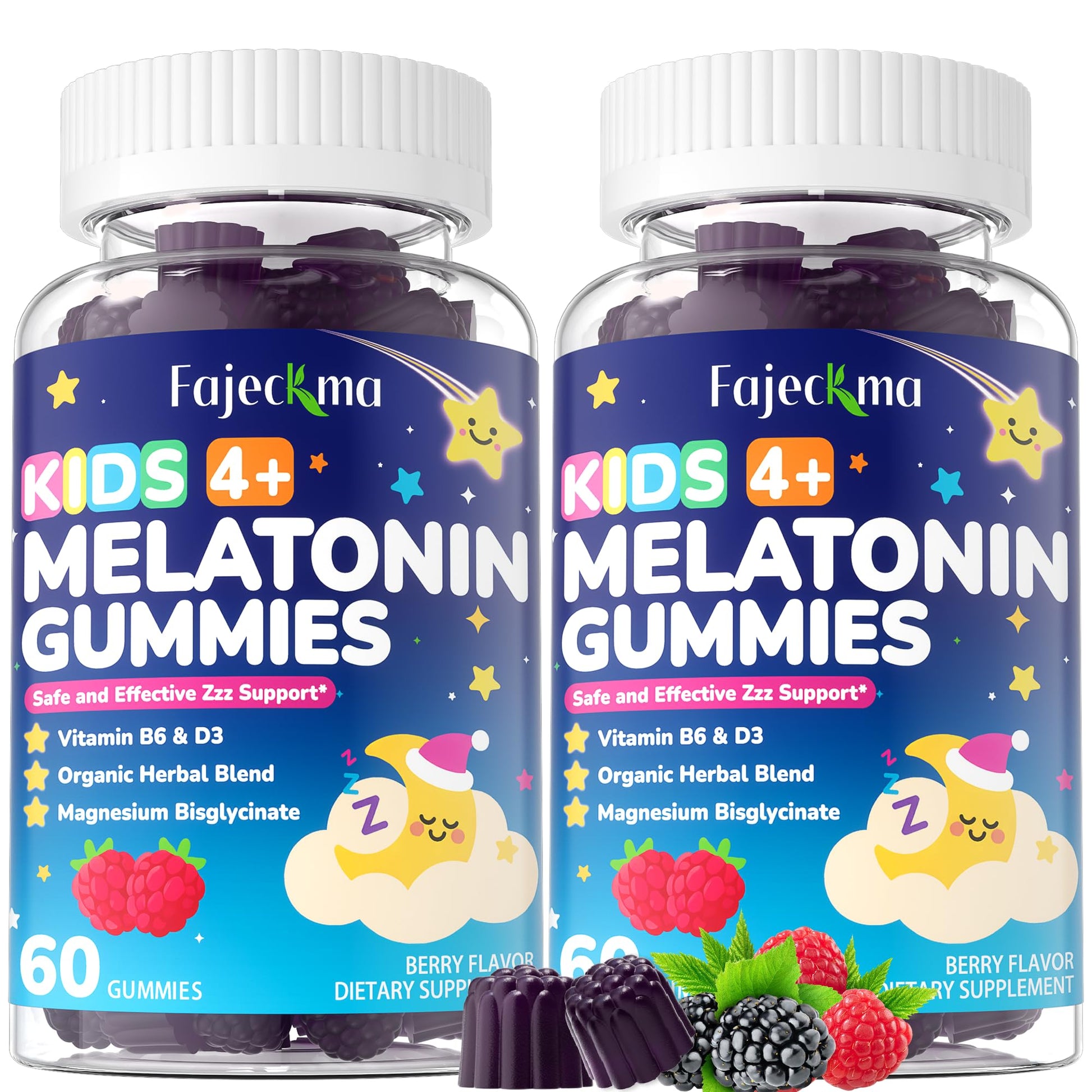 Fajeckma Melatonin Gummies for Kids 120 Count