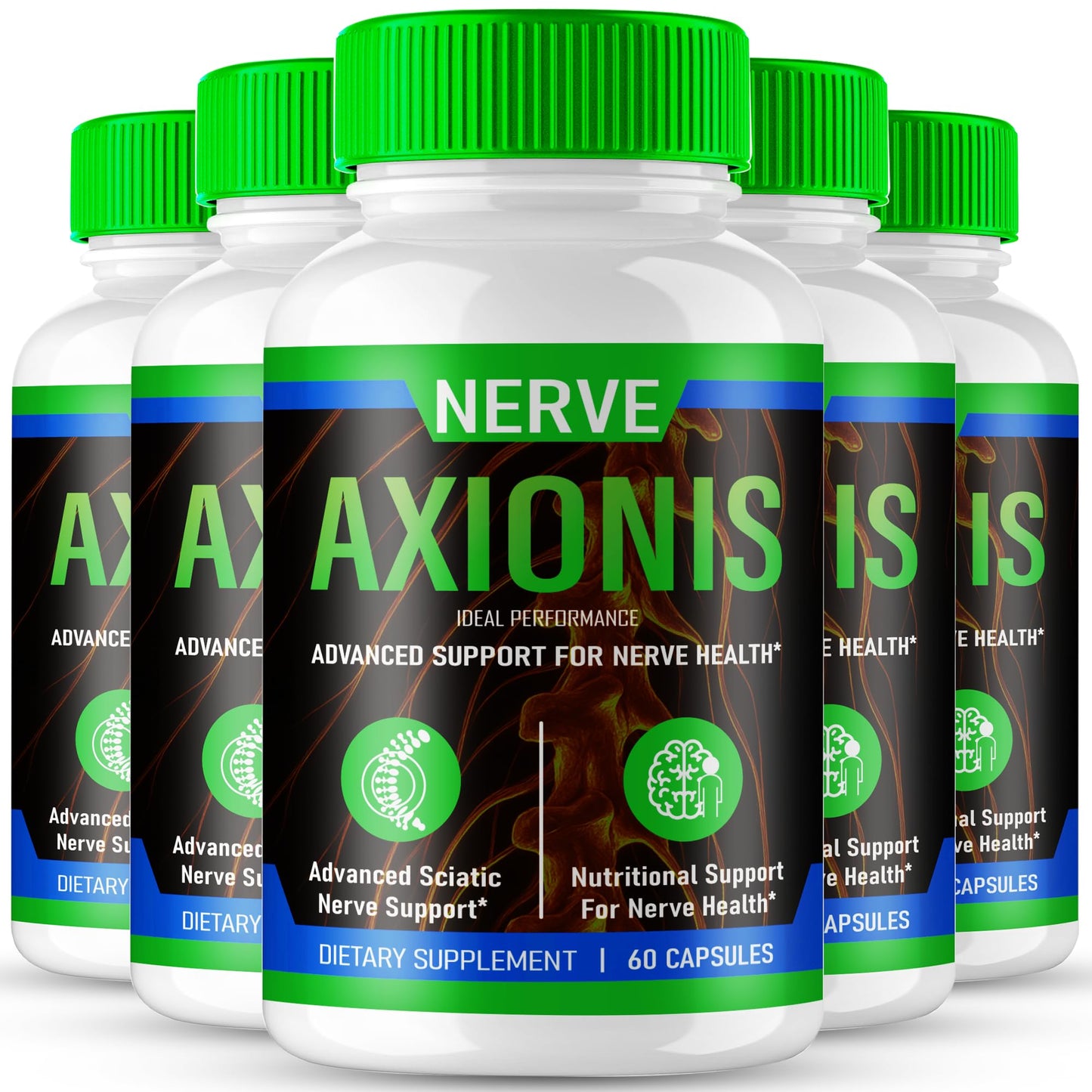 IDEAL PERFORMANCE Nerve Axionis Capsules 300 Capsules