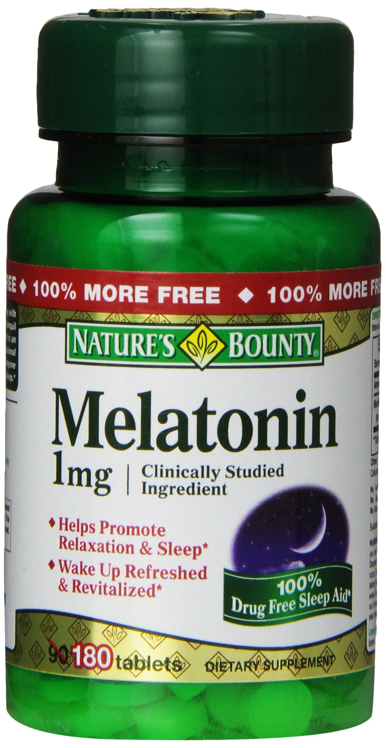 Nature's Bounty Melatonin 1mg, 540 Tablets