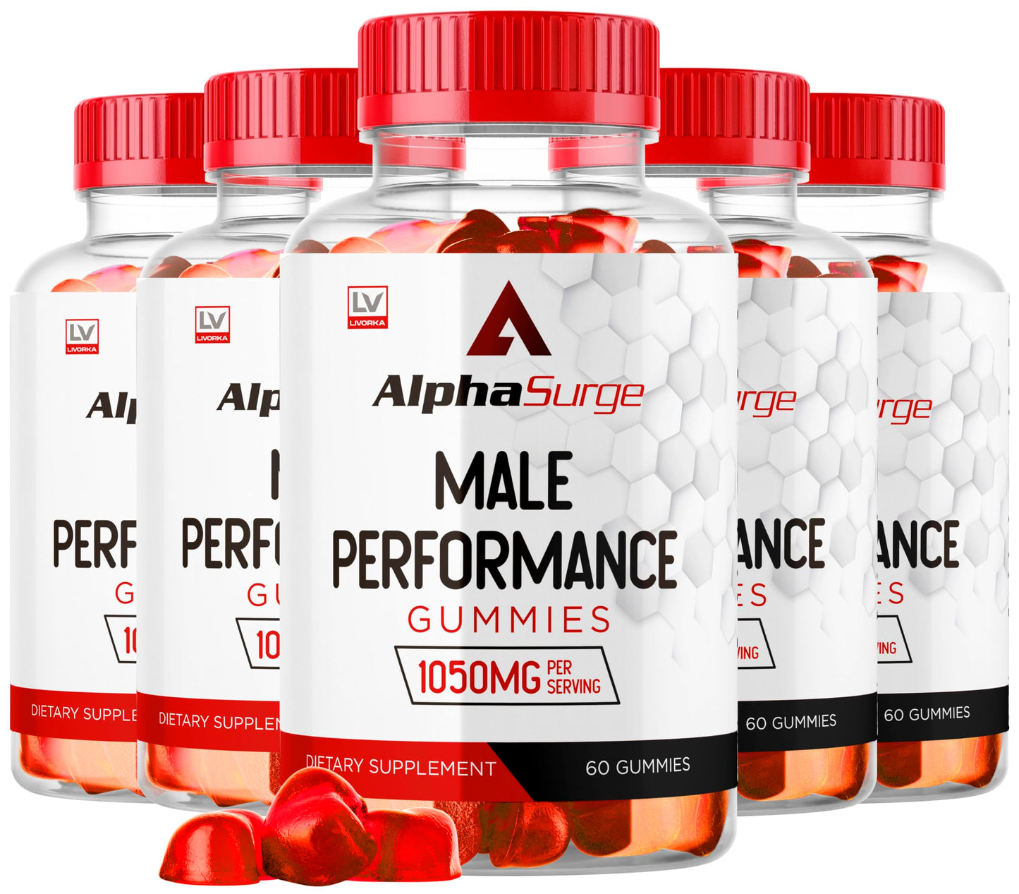 LIVORKA Alpha Surge for Men 300 Gummies