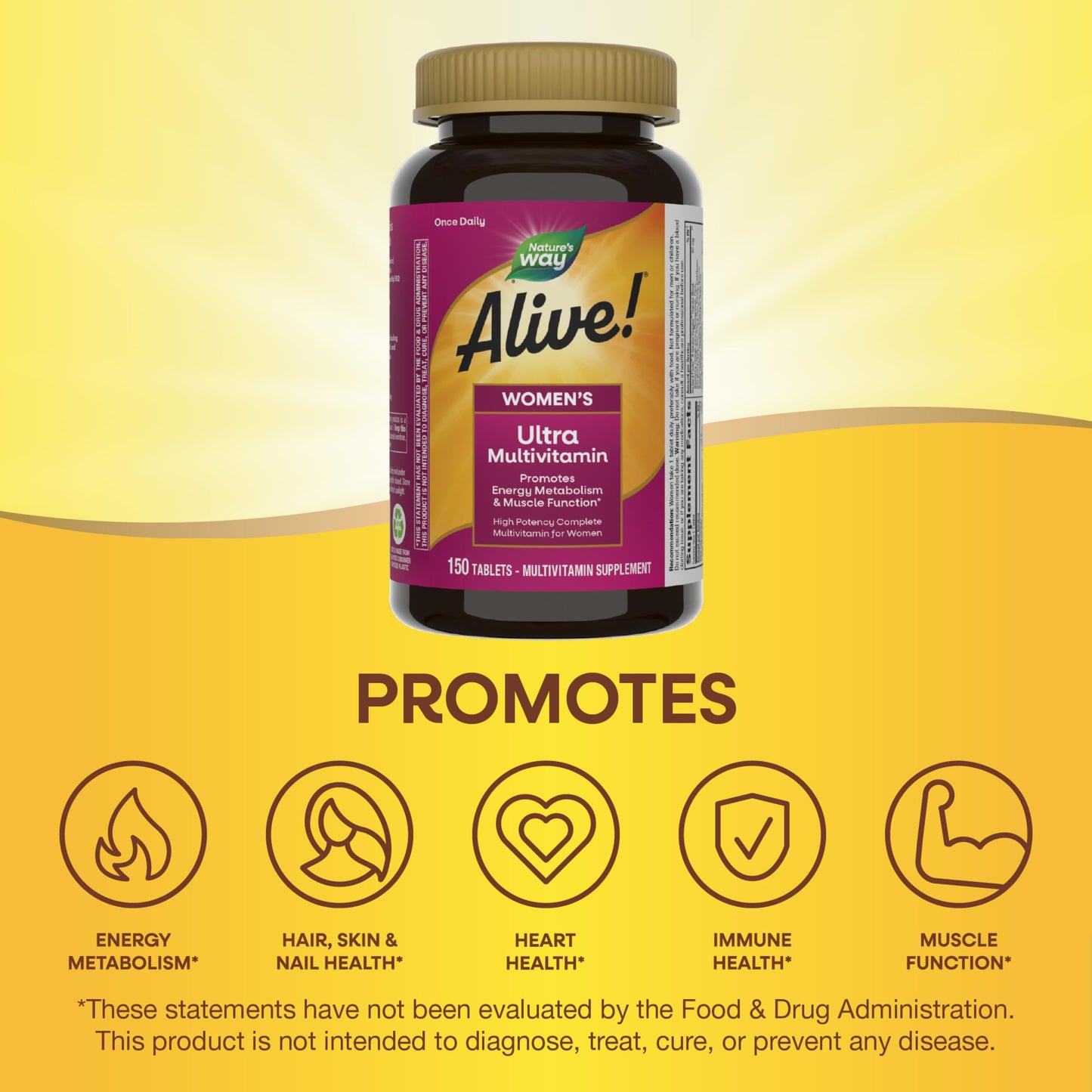 Nature's Way Alive! Women's Daily Ultra Multivitamin, 300 Tablets