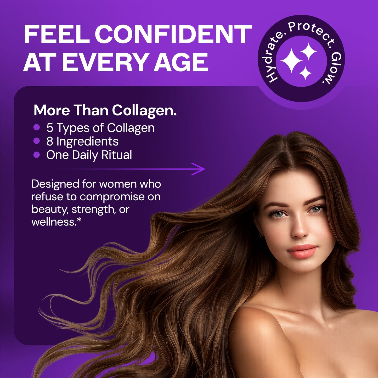 StrongVit Multi Collagen for Women Capsules 60 Count