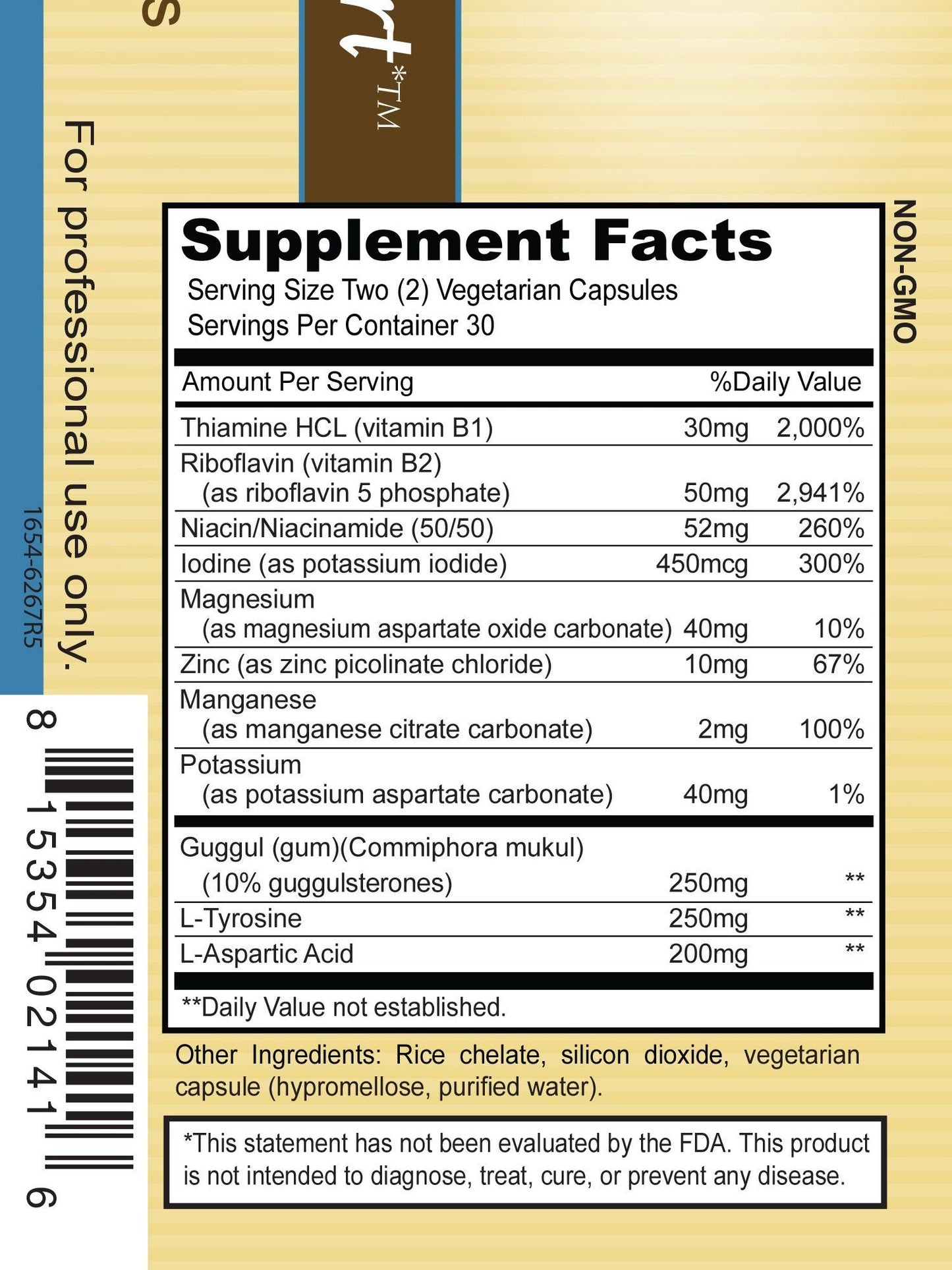 Priority One Thyroid Support 60 Capsules