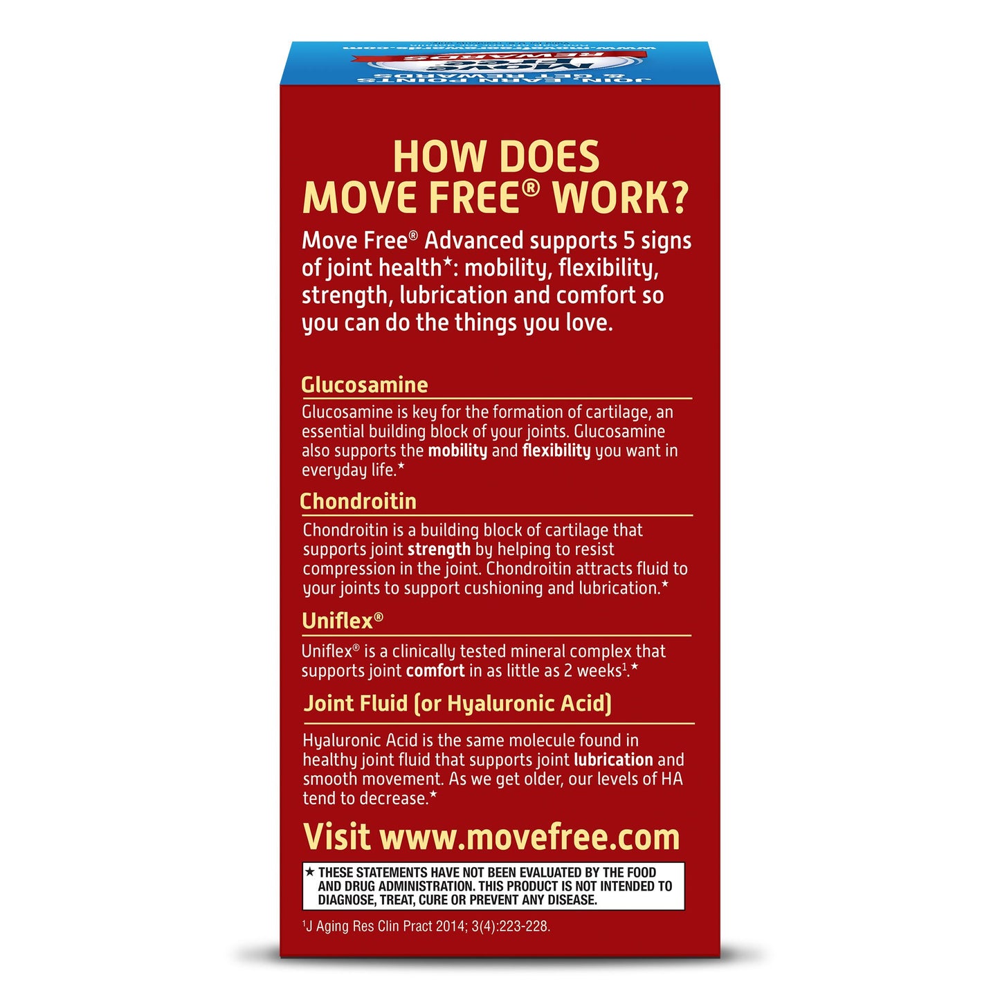 Move Free Advanced Tablets, 80 Count