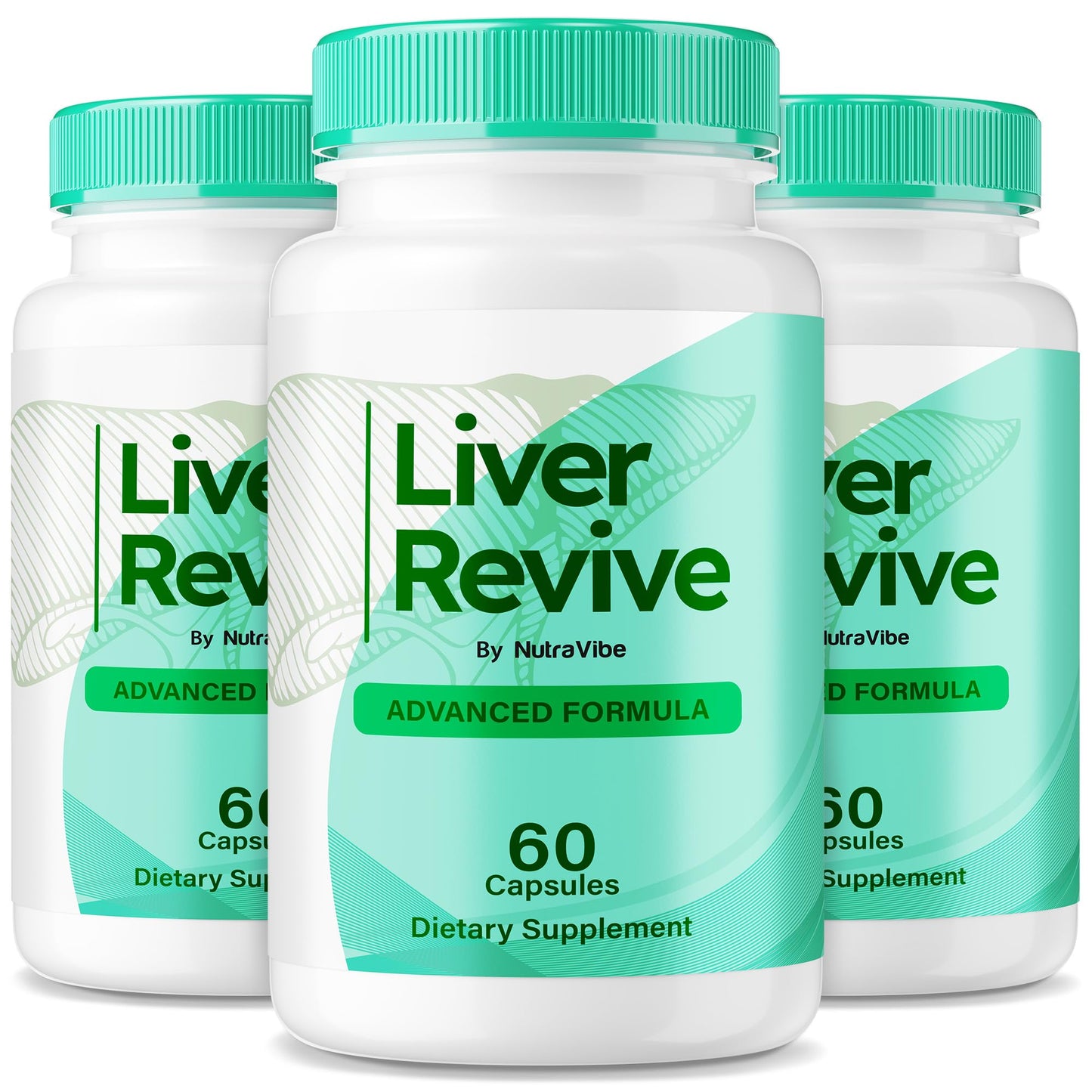 NutraVibe Liver Revive, 180 Capsules