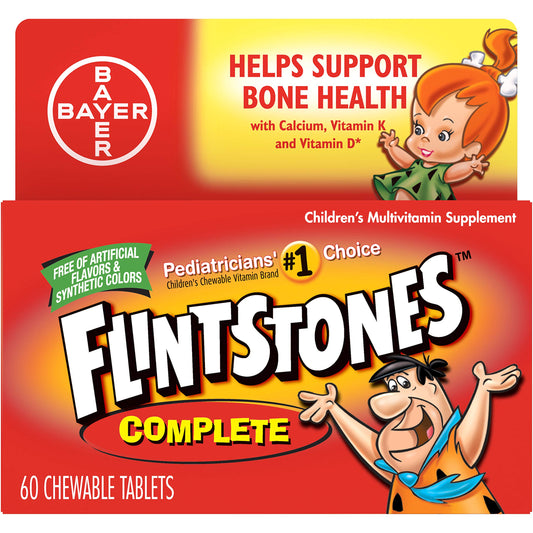 Flintstones Vitamins Complete Children's Multivitamin, Tasti Smooth Chewable, 240 Tablets