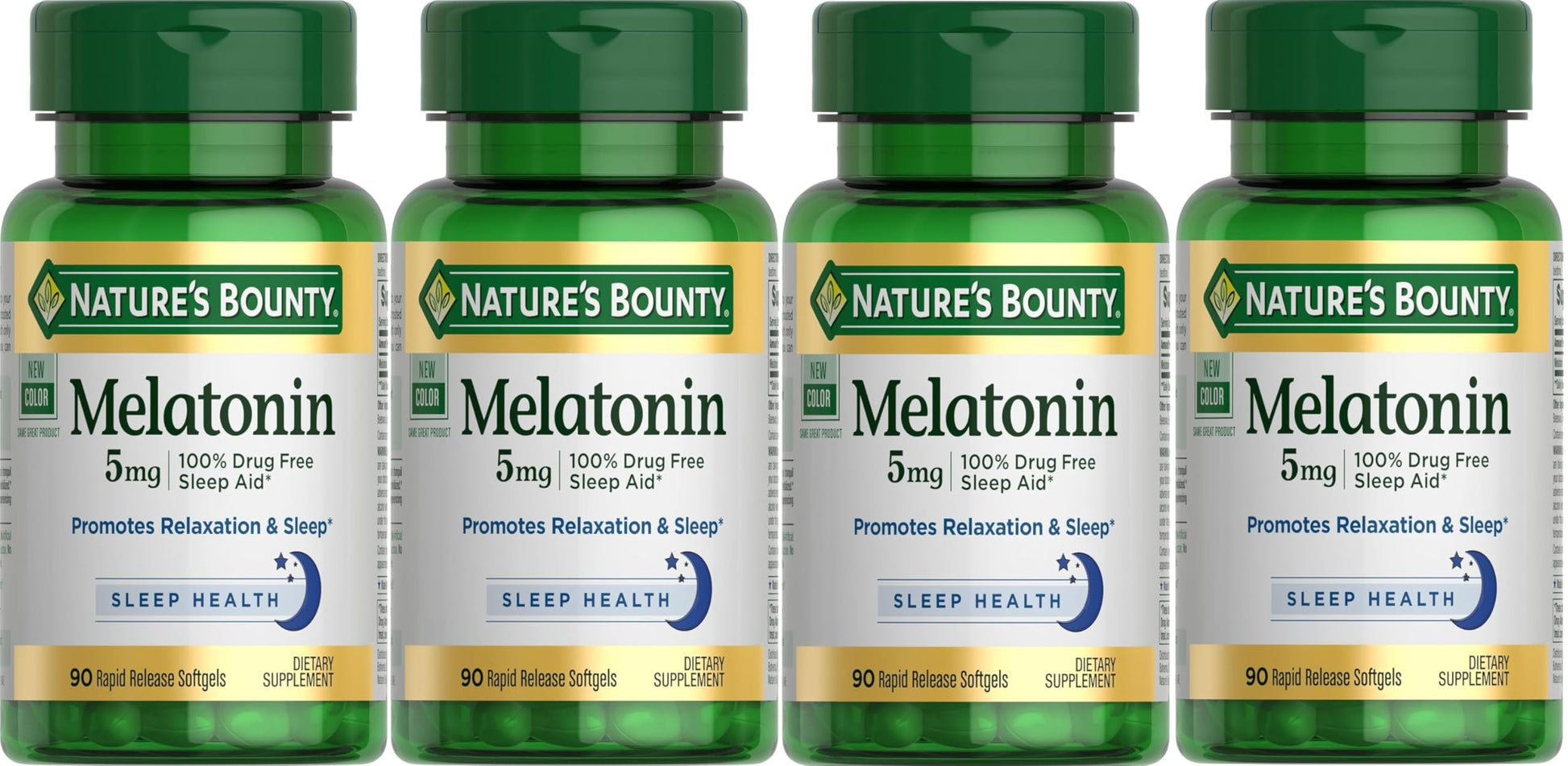 Nature's Bounty Melatonin 5 mg Softgels 360 Count