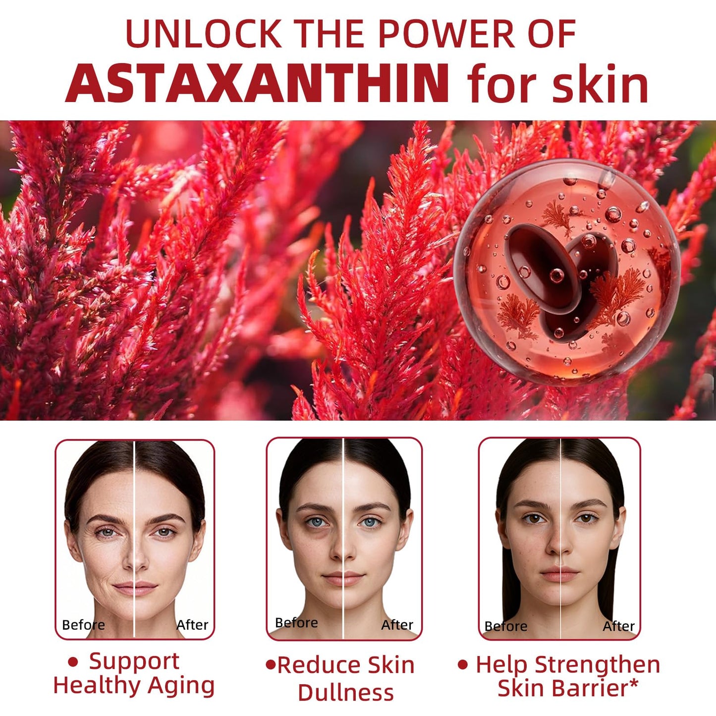 Biorizvo Astaxanthin 12mg with MCT Oil Capsule 600 Capsules