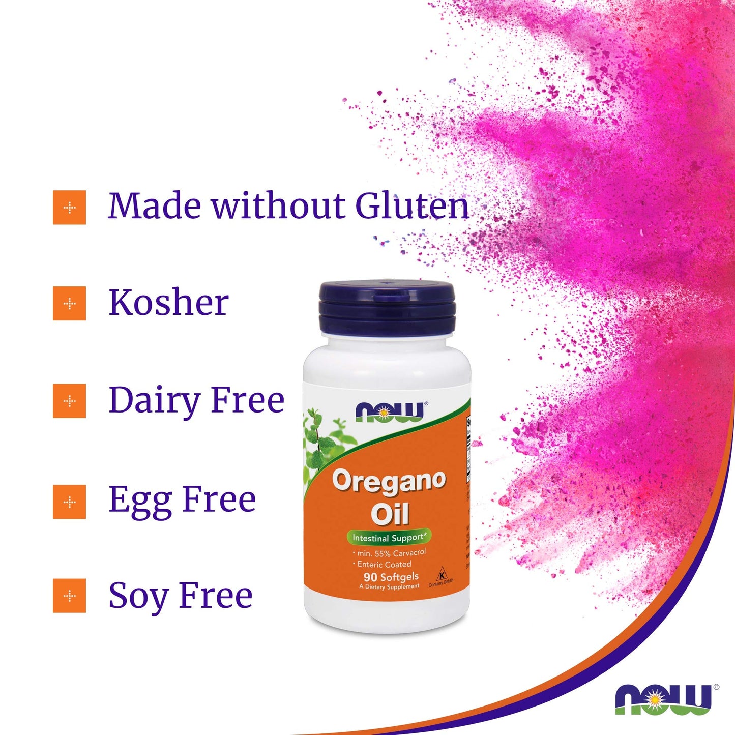 NOW Foods Oregano Oil Softgels 180 Count