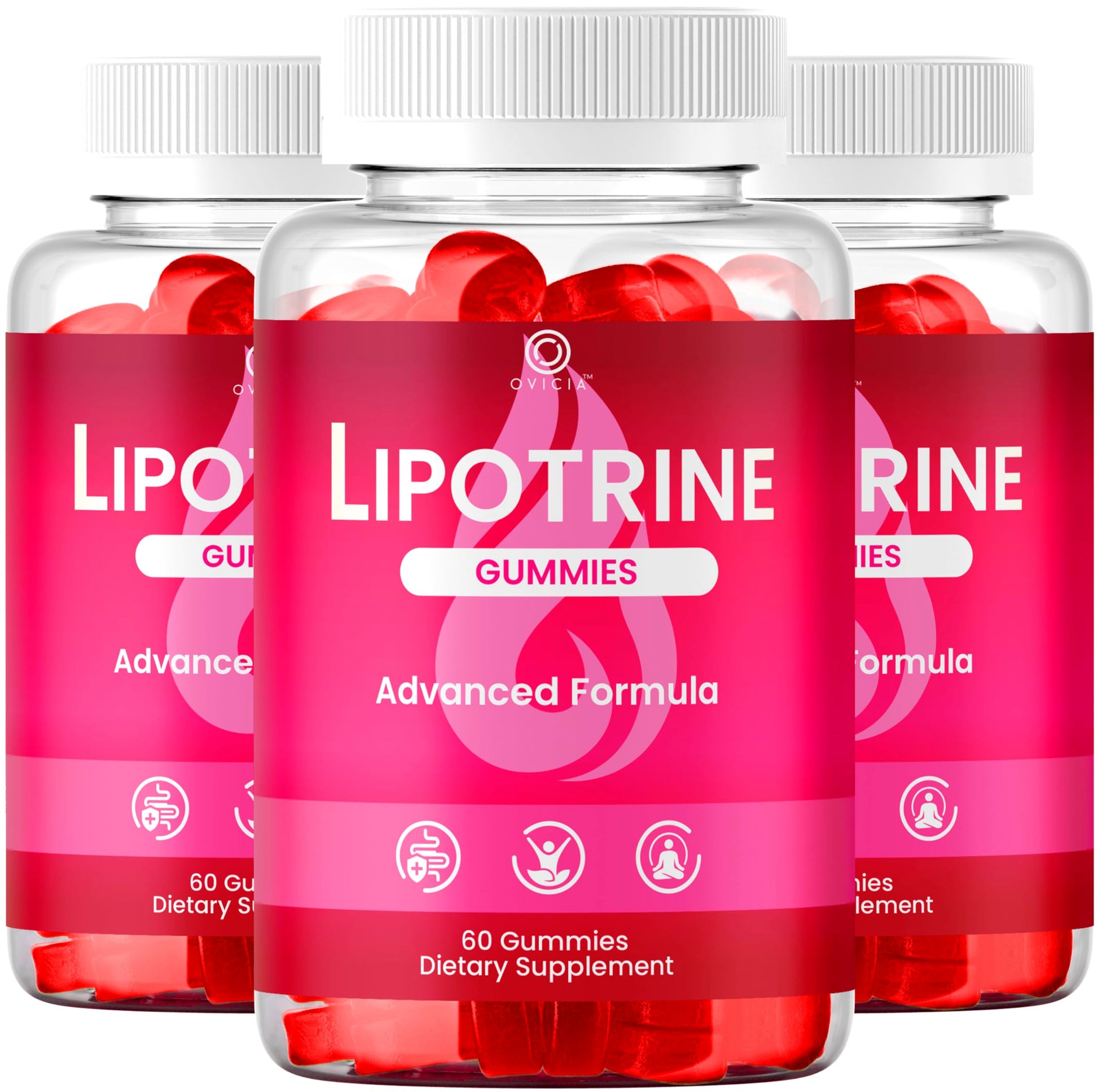 OVICIA Lipotrine Gummies 180 Gummies