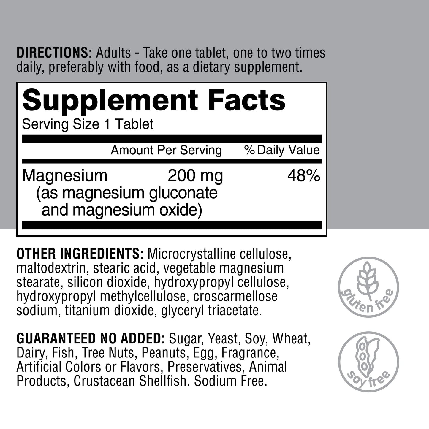 Good 'N Healthy Active Recharge Magnesium Supplement Tablet 100 Tablets