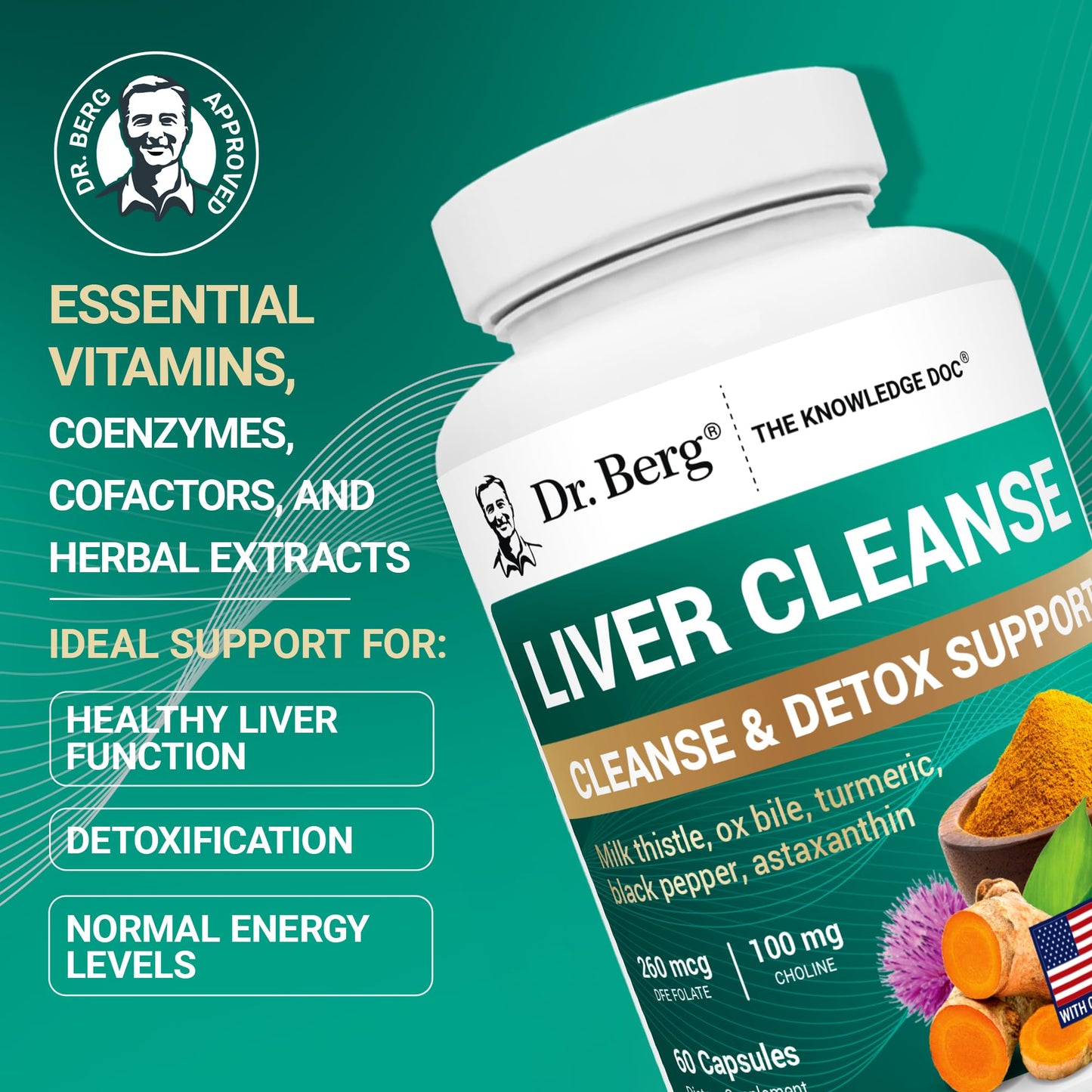 Dr. Berg Nutritionals Liver Cleanse Detox 90 capsules