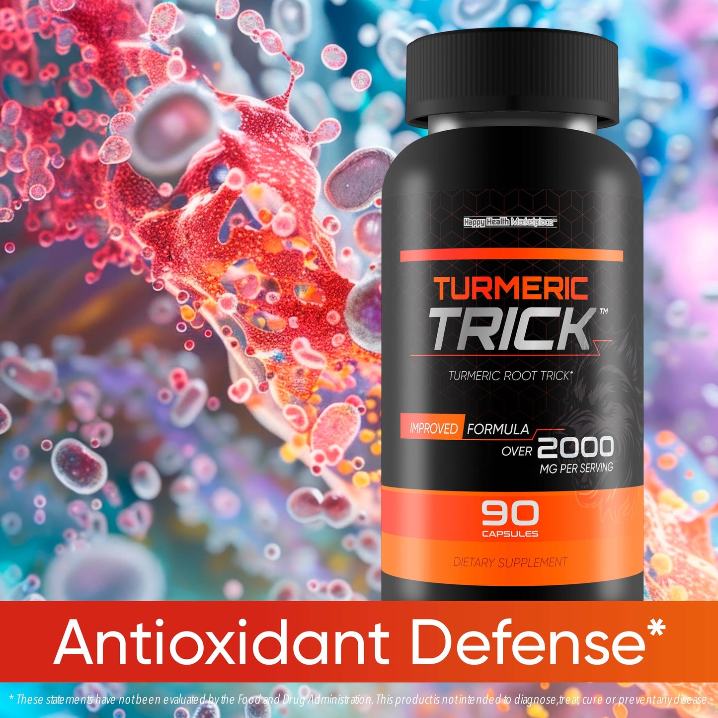 Happy Health Marketplace Turmeric Trick Capsule 90 Capsules