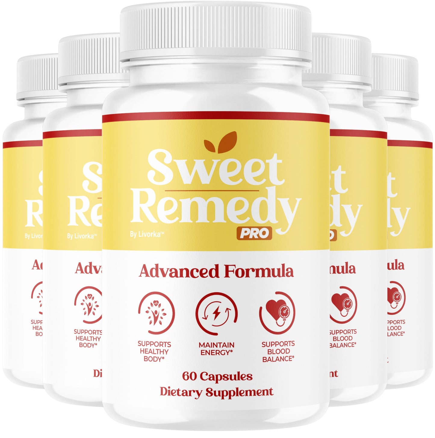 LIVORKA Sweet Remedy Pro Blood Support Capsules 300 Capsules