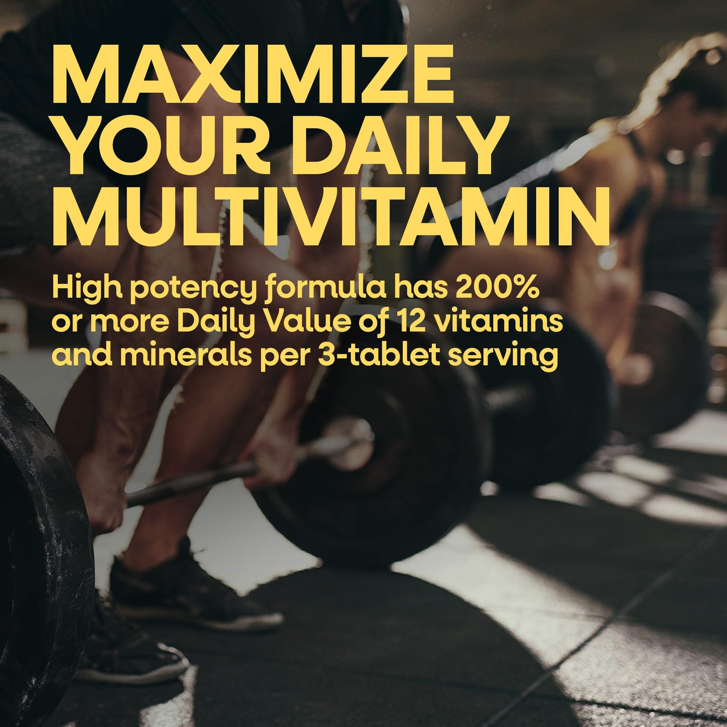 Nature's Way Alive! Max3 Potency Daily Multivitamin with Iron Tablets, 90 Count