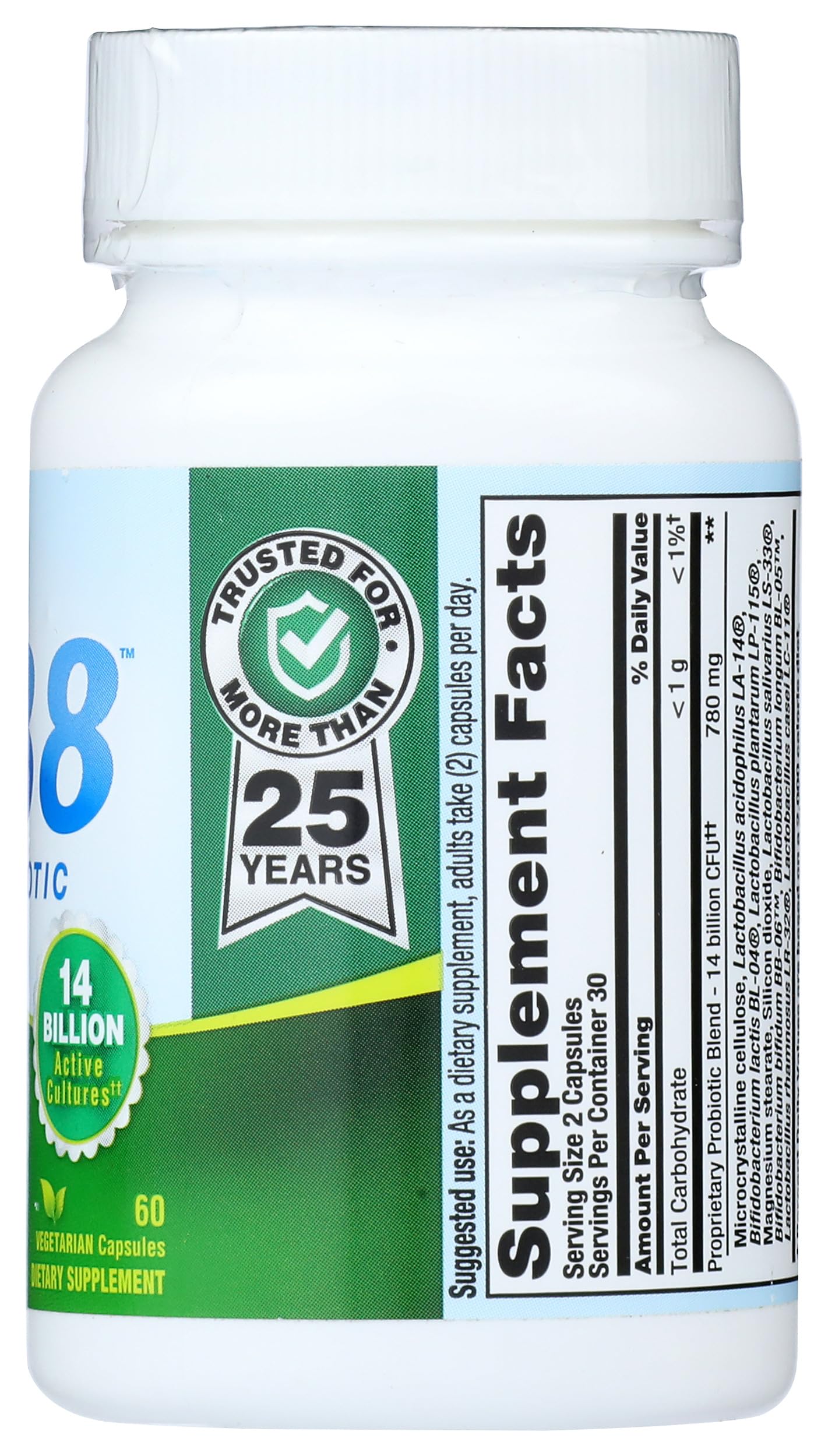 Nutrition Now PB8 Acidophilus Tablets, 60