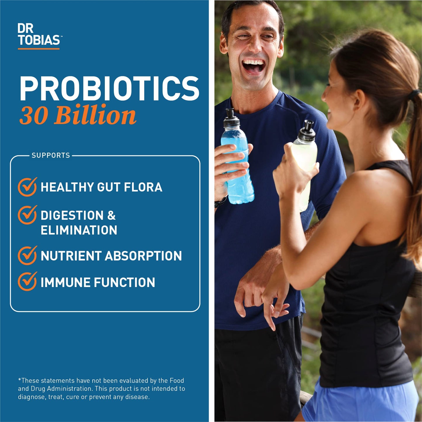 Dr. Tobias Probiotics 30 Billion CFU Capsule 60