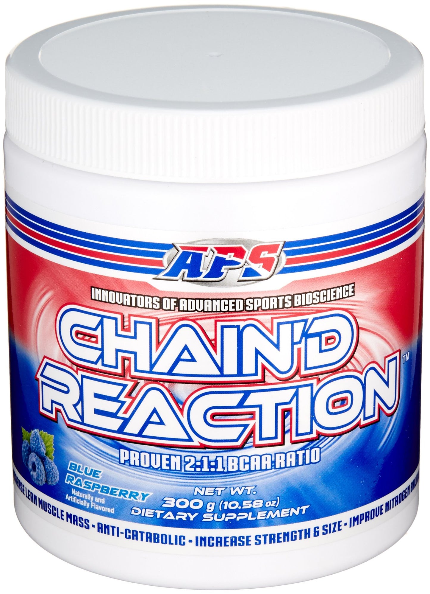 APS Nutrition Chain'd Reaction BCAA Recovery Aid for Muscle Growth Powder 10.58 Ounce