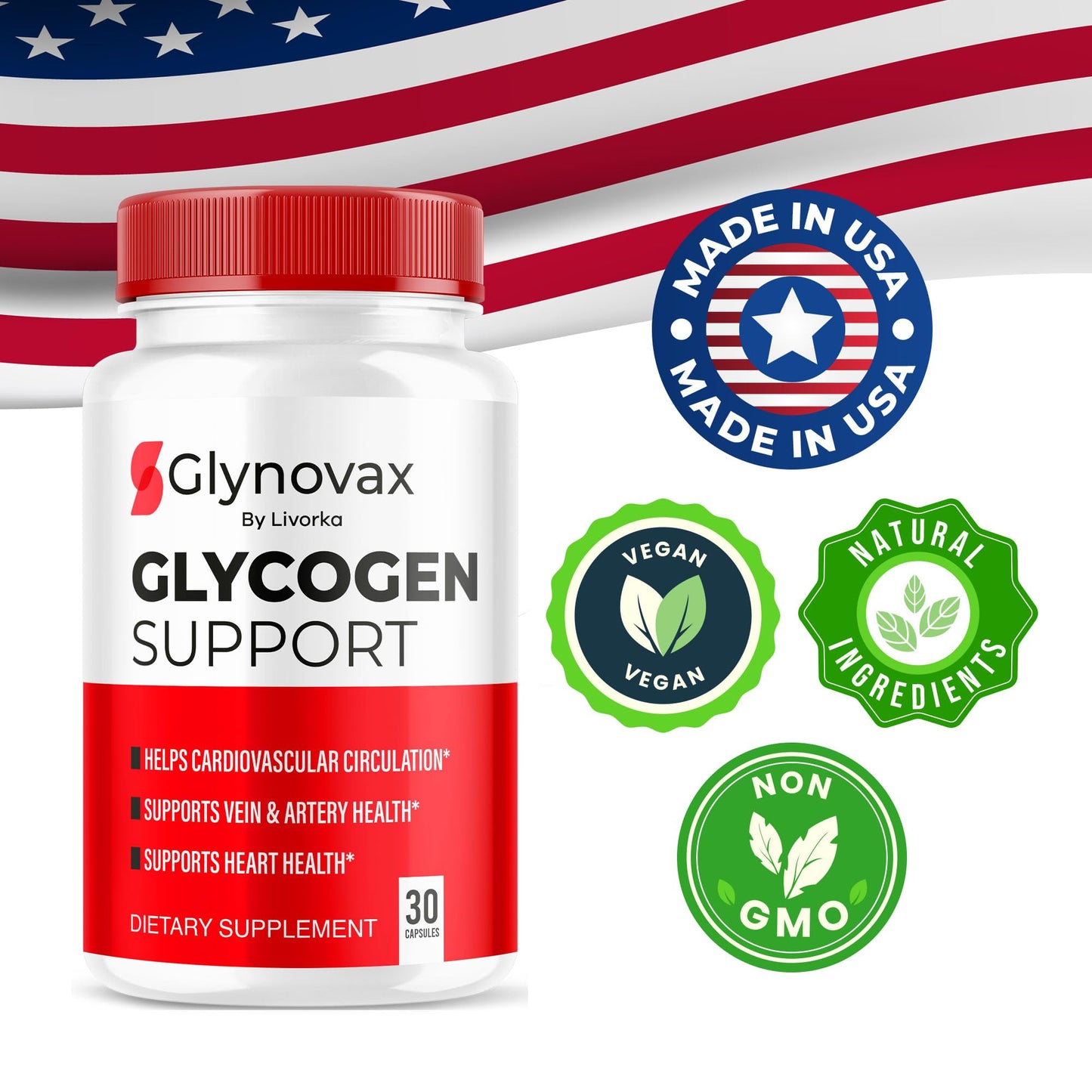 LIVORKA Glynovax Capsules 150 Capsules