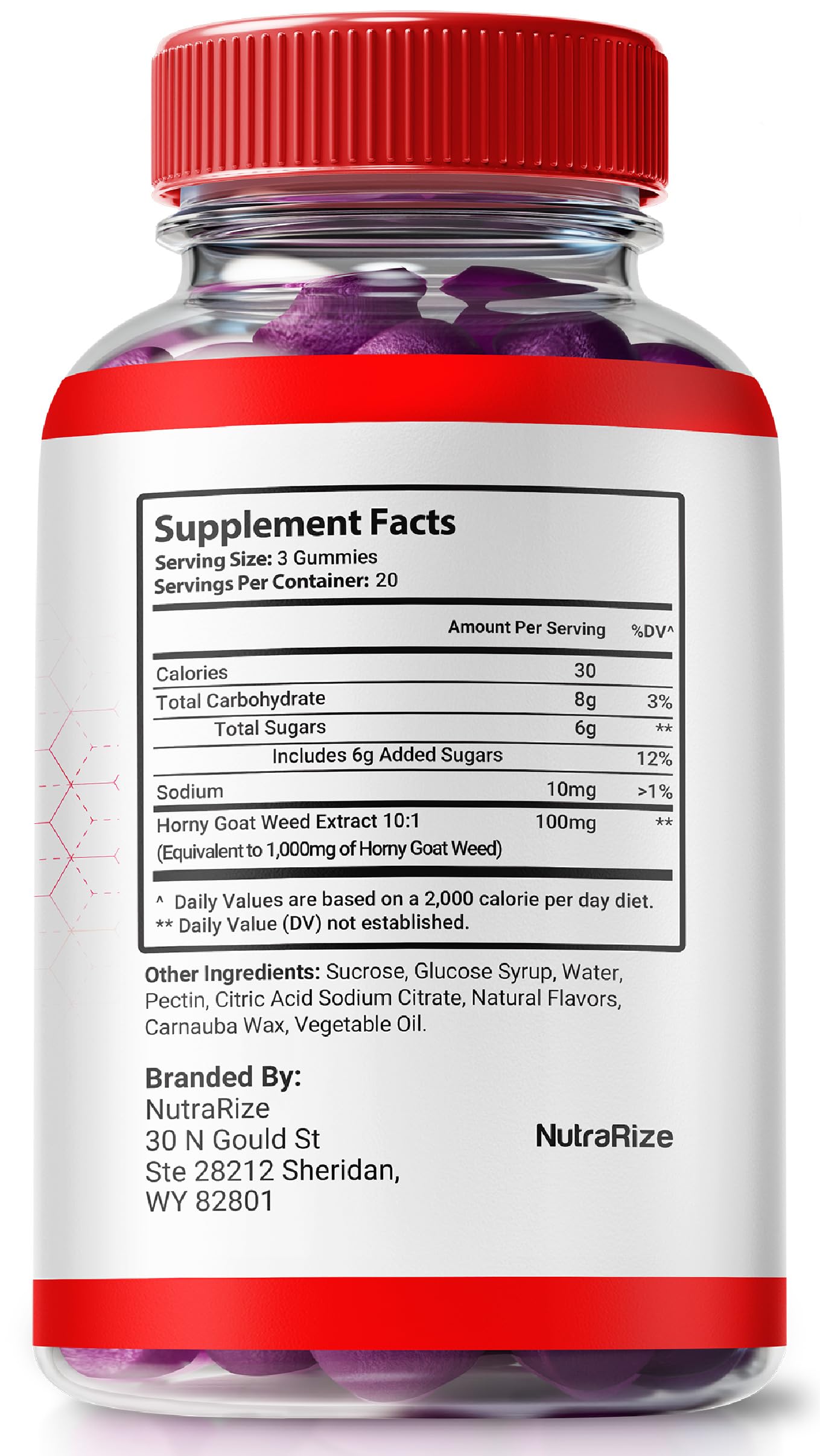 NutraRize Deep Water Ultimate Male Gummies 60 Count