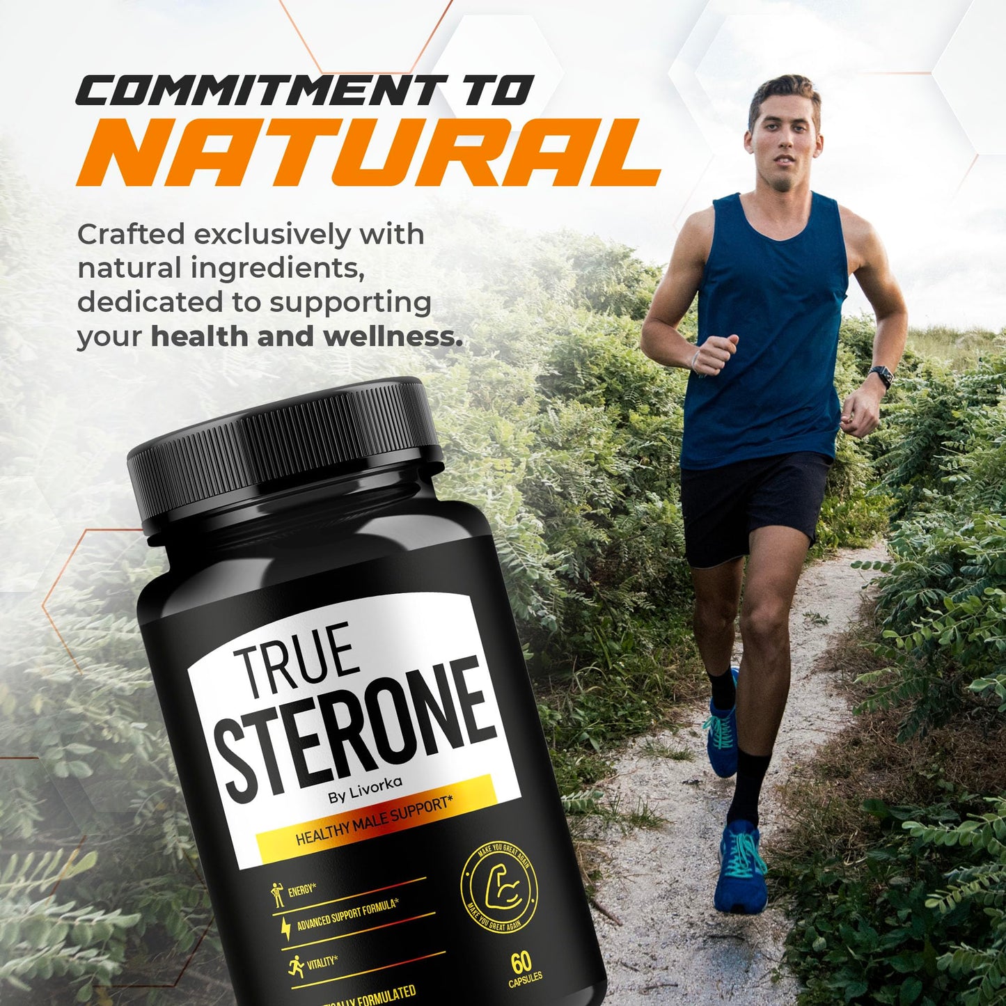 LIVORKA True Sterone Capsules 120 Capsules
