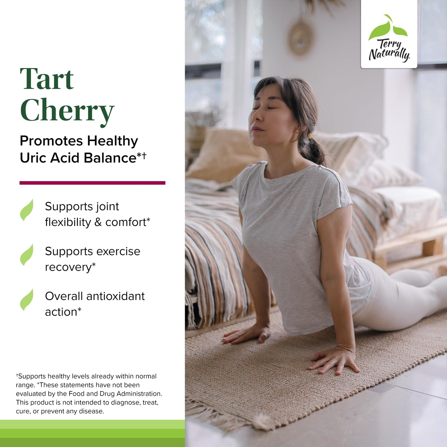 Terry Naturally Tart Cherry 120 Capsules