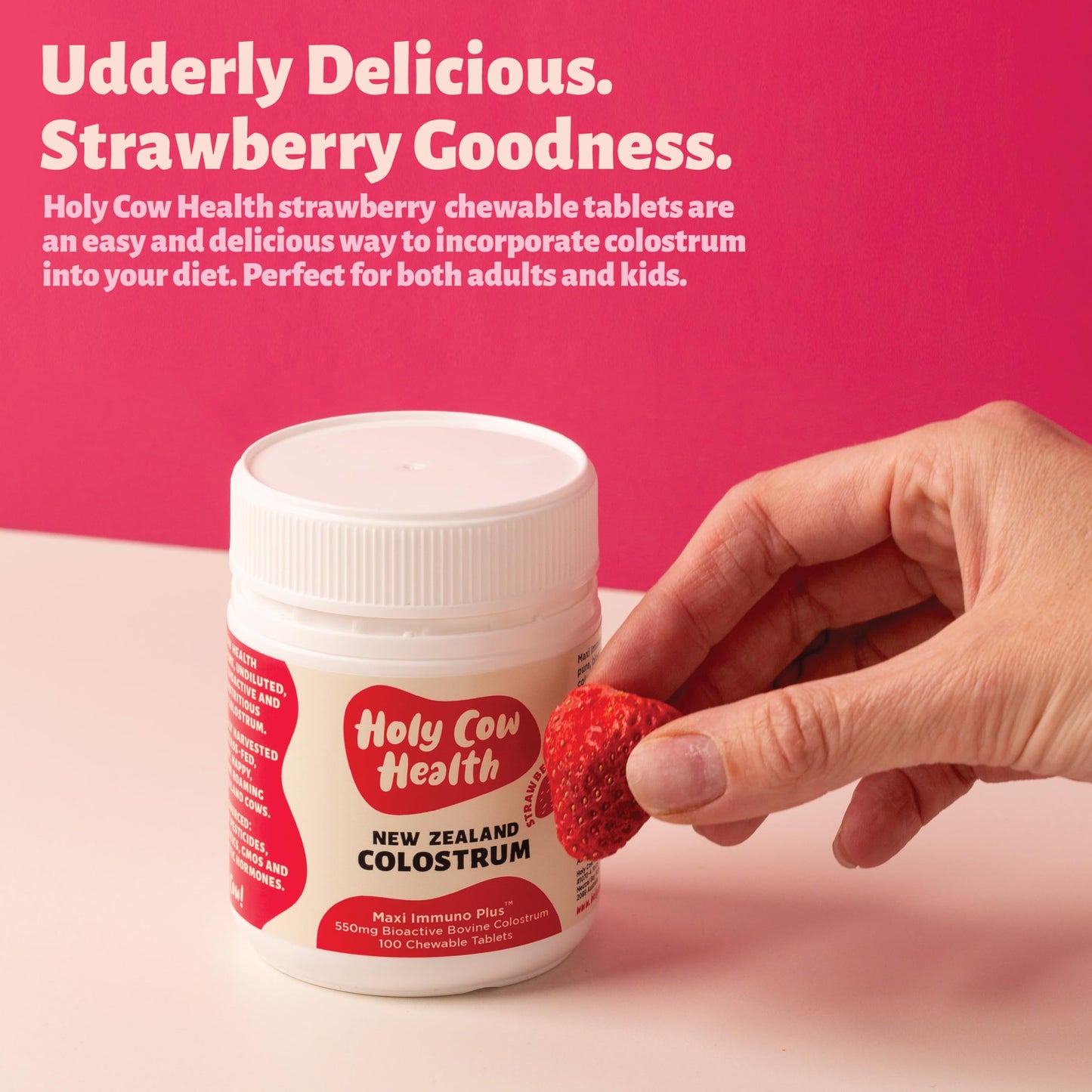 Holy Cow Health Colostrum Tablets 1 Count