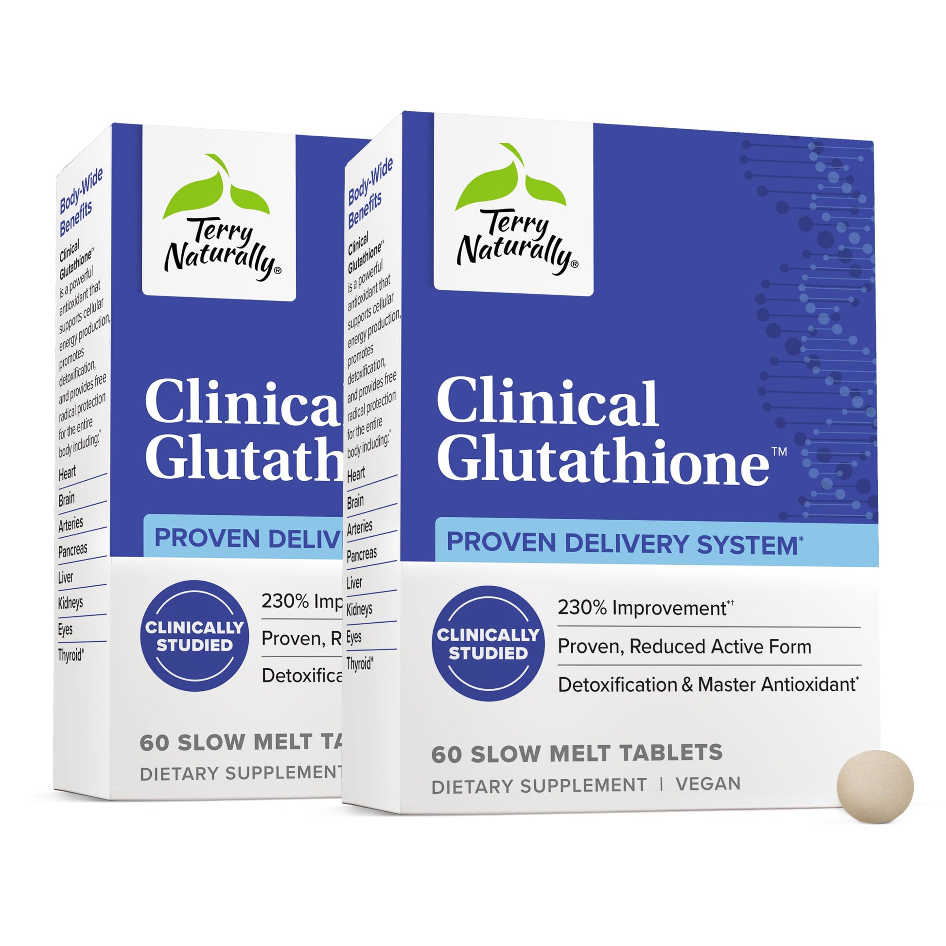 Terry Naturally Clinical Glutathione 120 Tablets