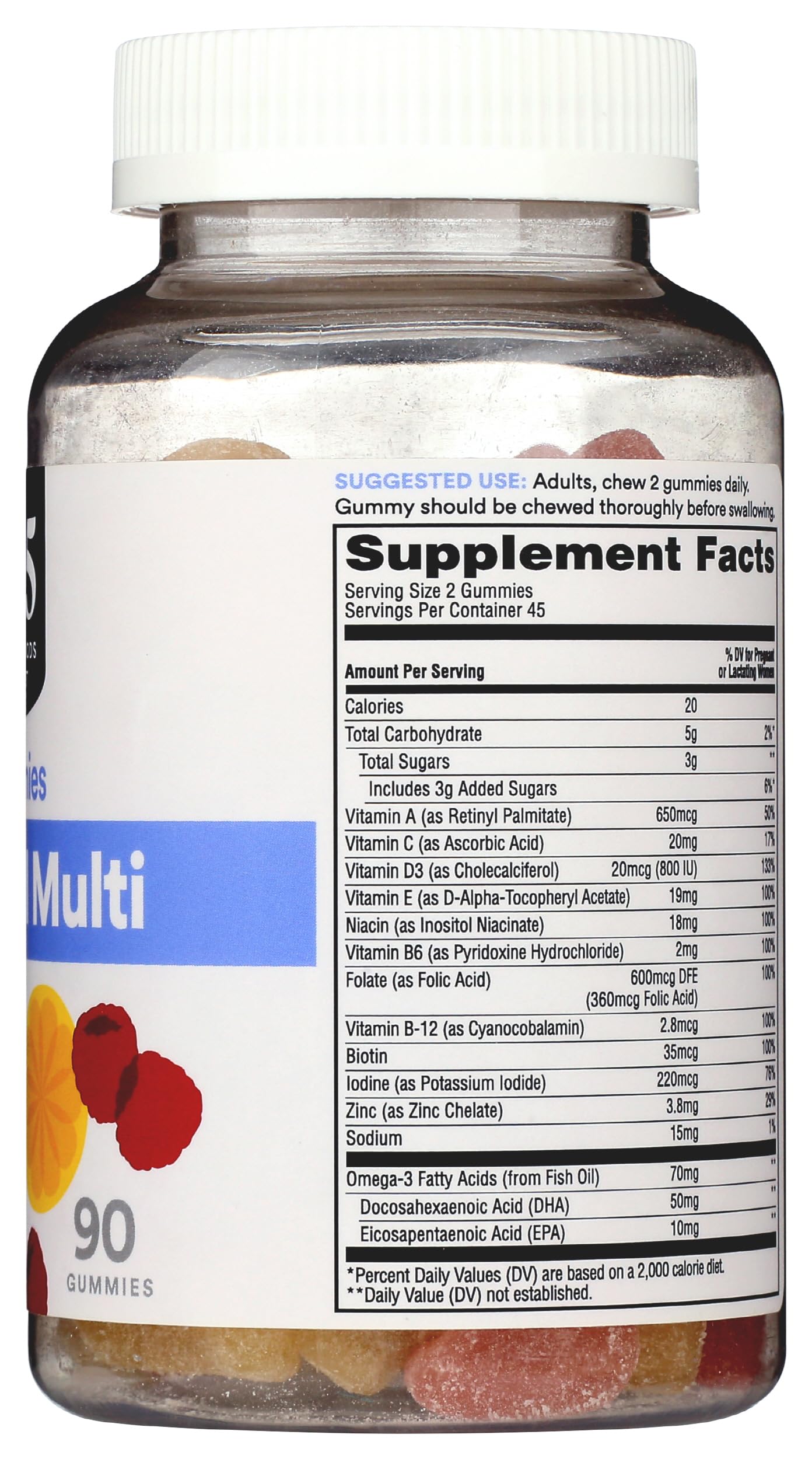 365 by Whole Foods Market Prenatal Gummy 90 Count