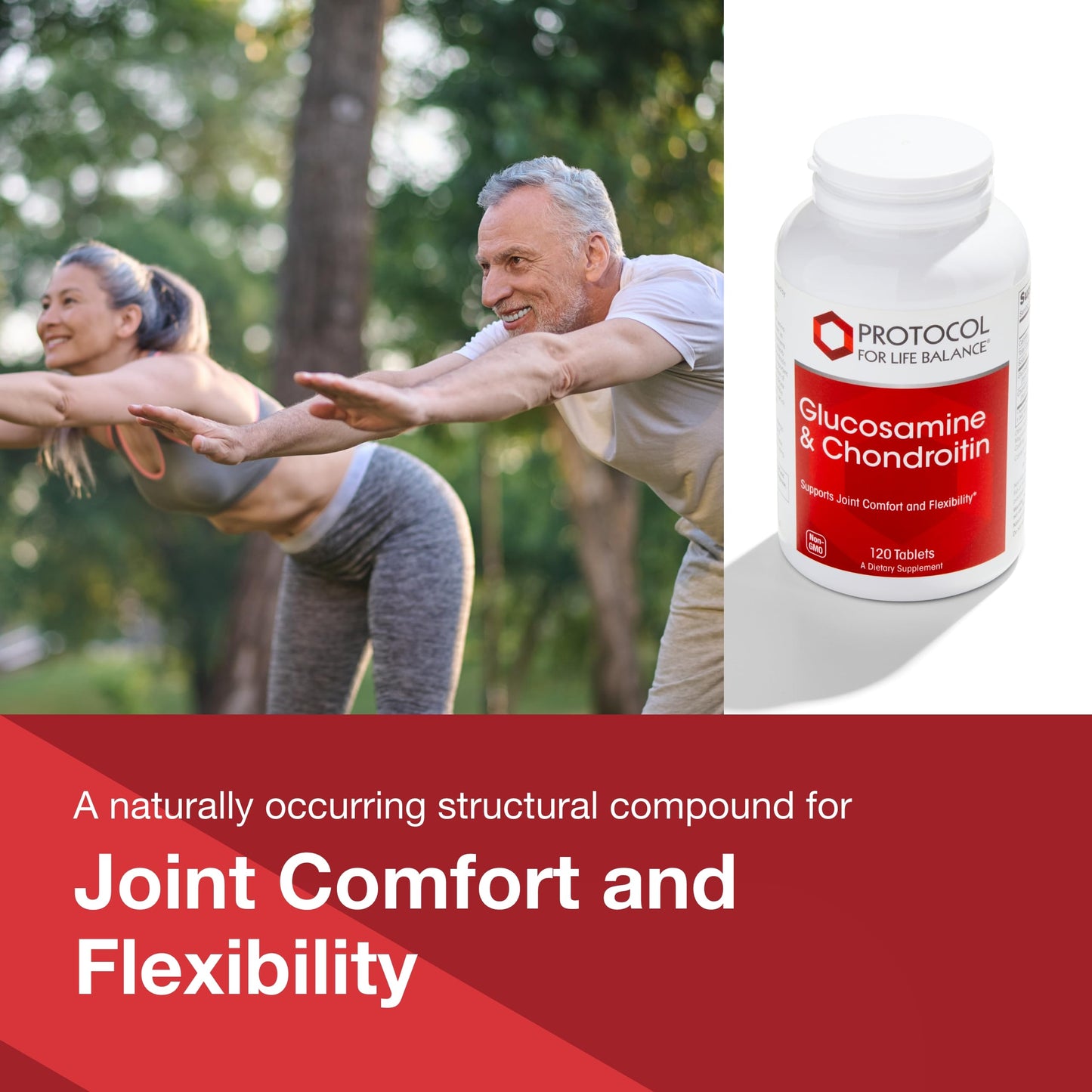 Protocol for Life Balance Glucosamine & Chondroitin Joint Support, 120 Tablets