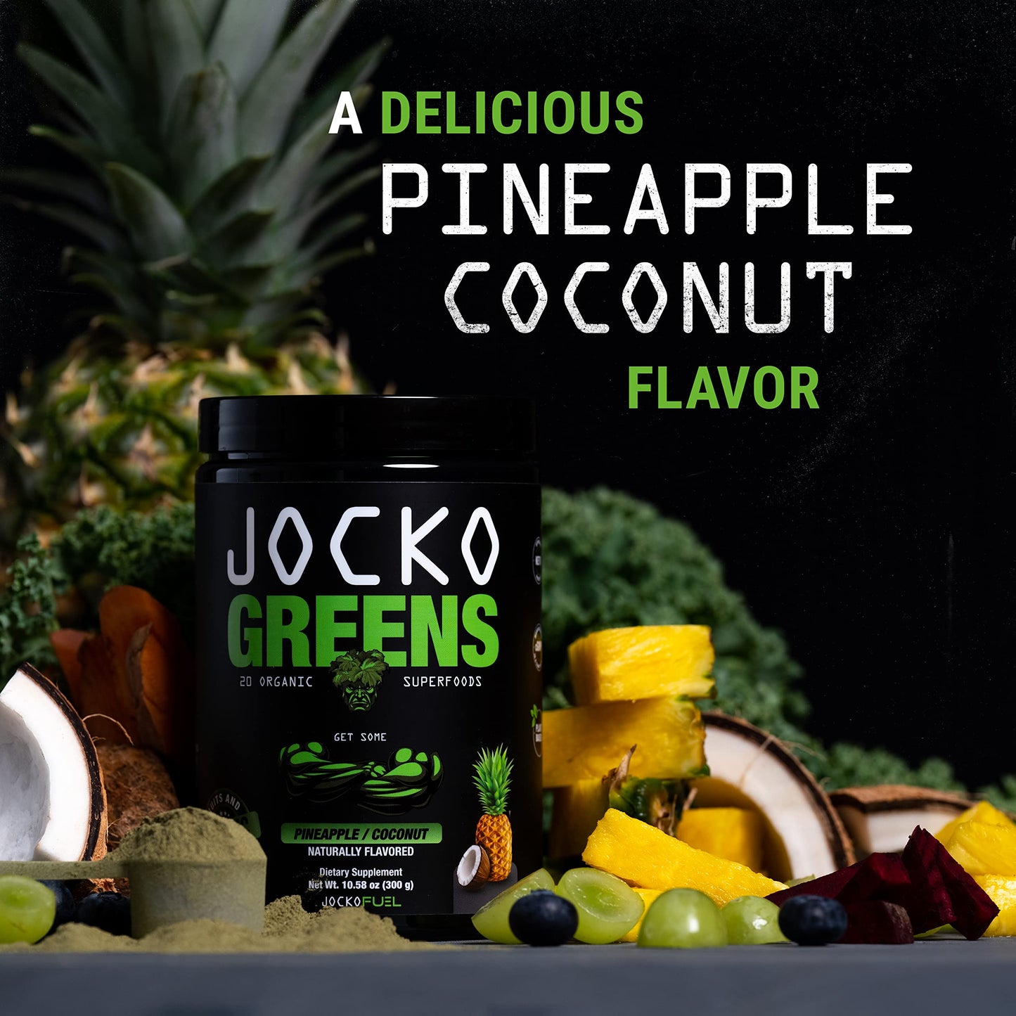 Jocko Fuel Daily Greens Powder 10.79 Ounce