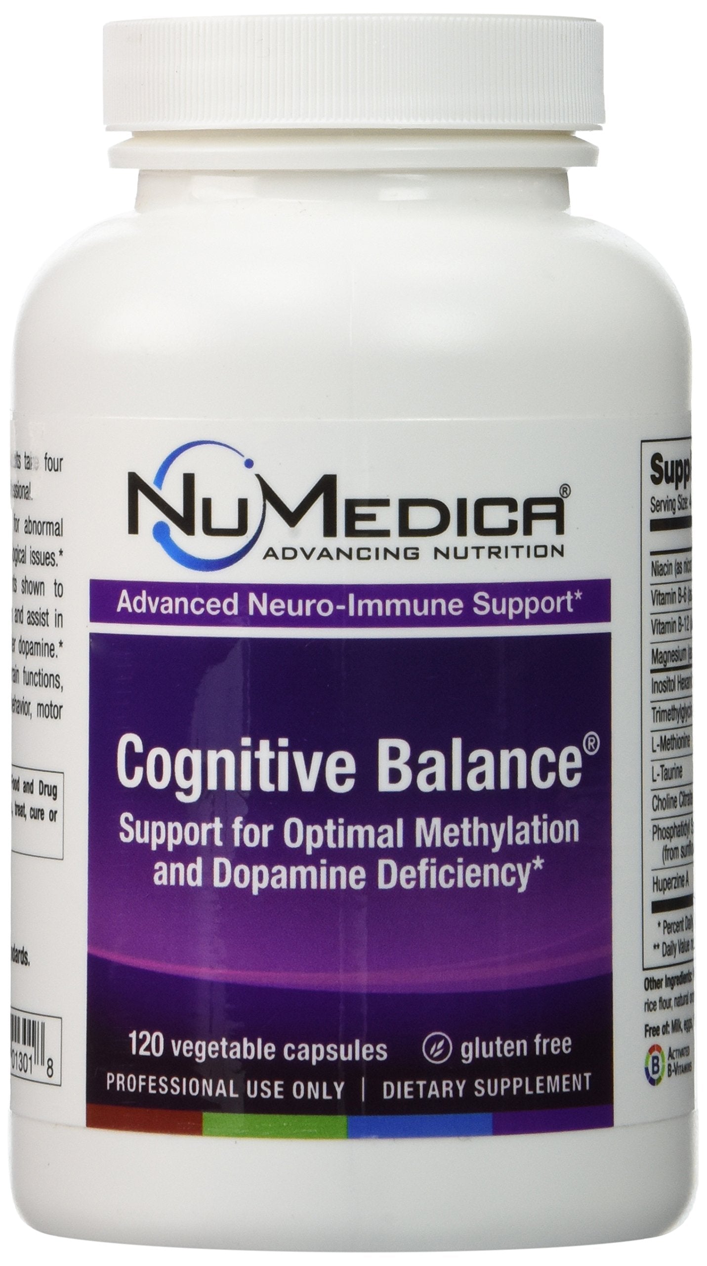 NuMedica Cognitive Balance Capsules 120