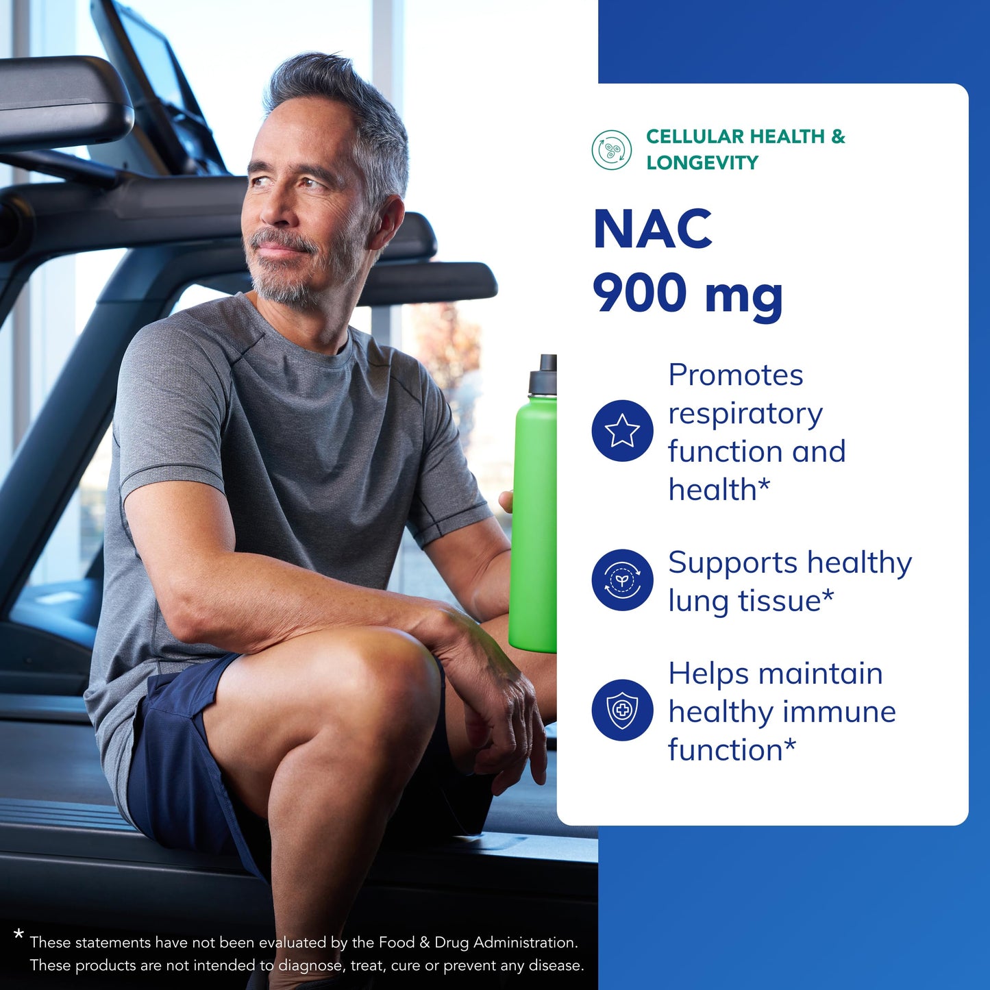 Pure Encapsulations NAC 900 mg N-Acetyl Cysteine Capsules, 120 Count