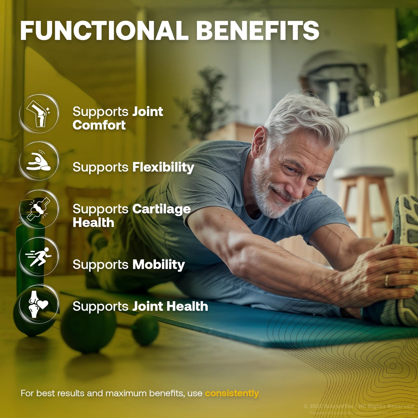 NutraVibe Joint Fusion Capsules, 120 Capsules