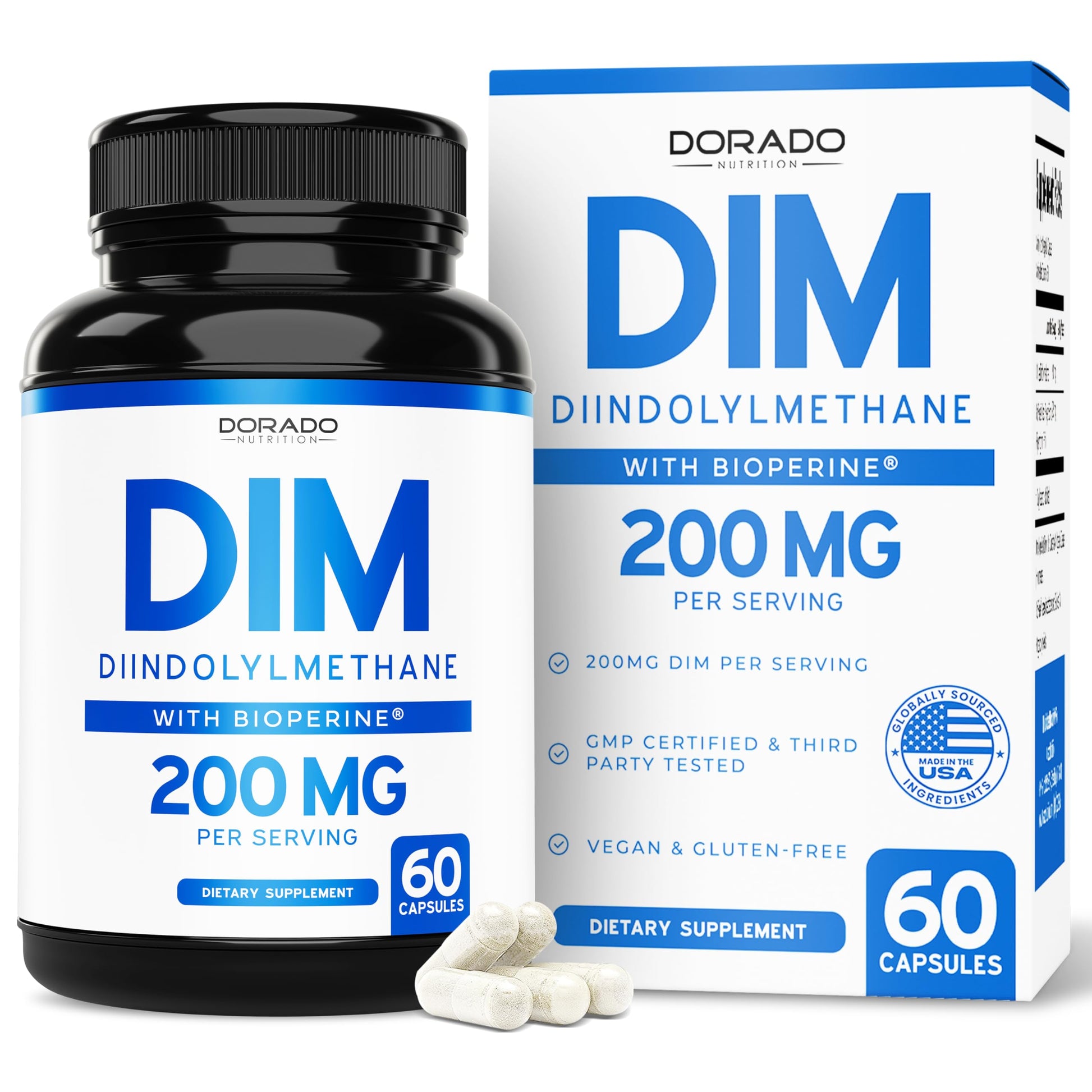DORADO NUTRITION DIM Supplement 60 Capsules