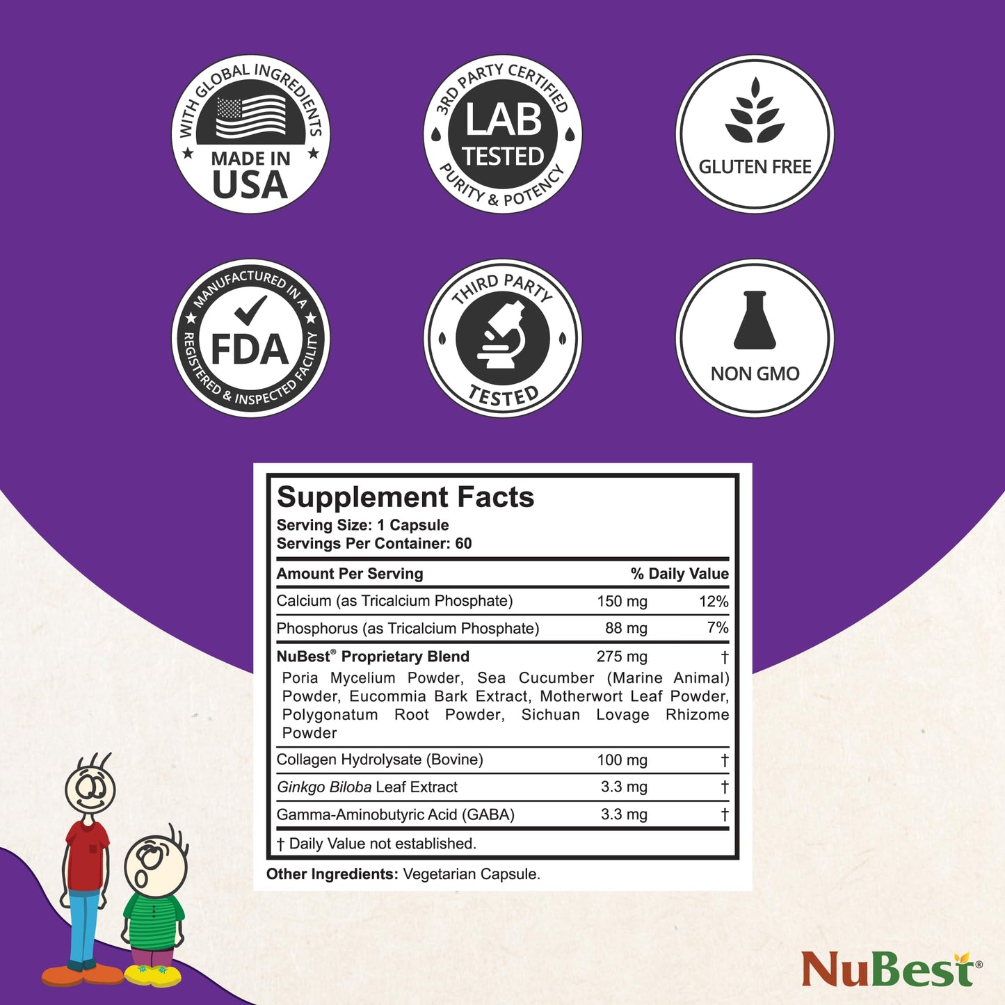 NuBest Tall Capsule 60 Count