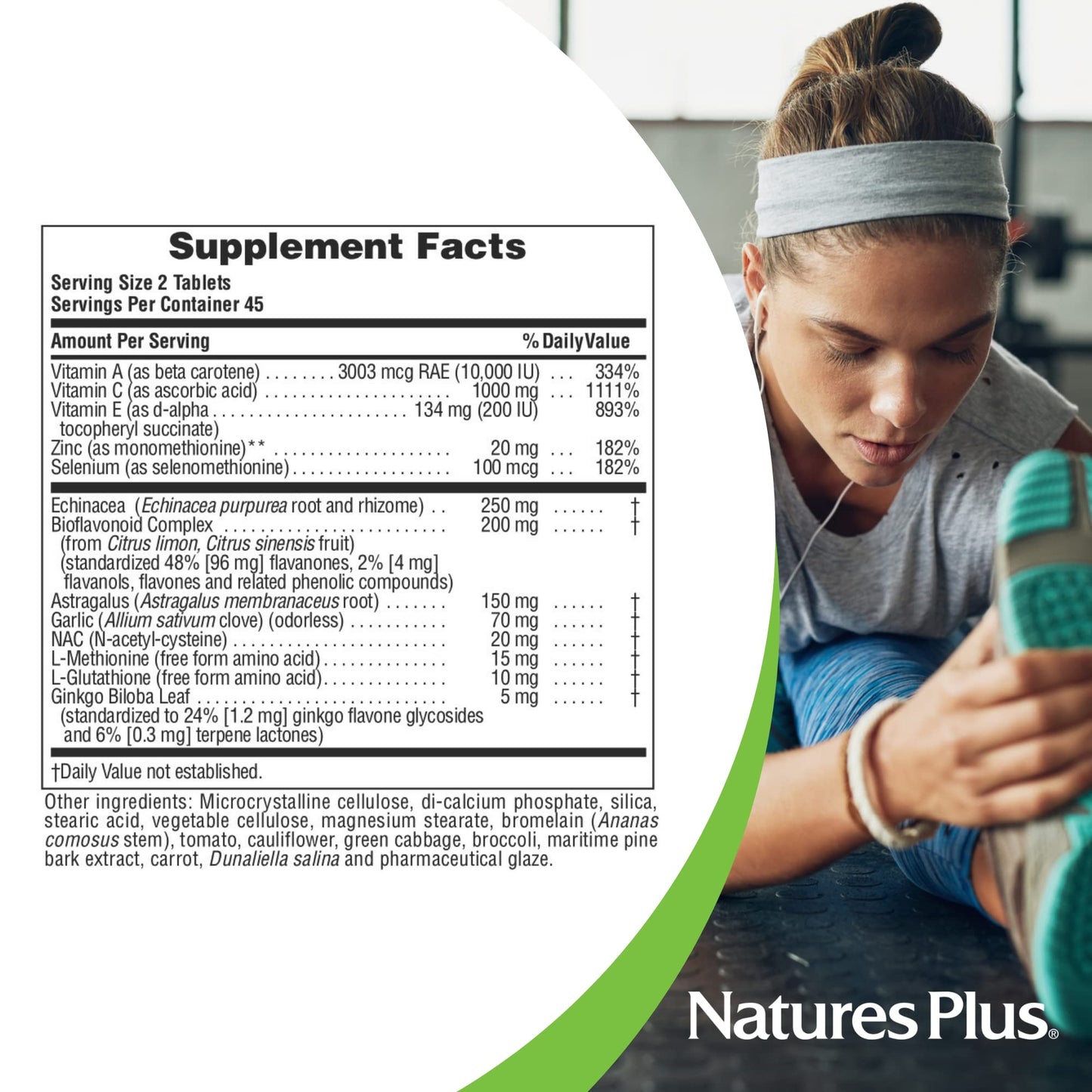 NaturesPlus Commando 2000 90 Tablets