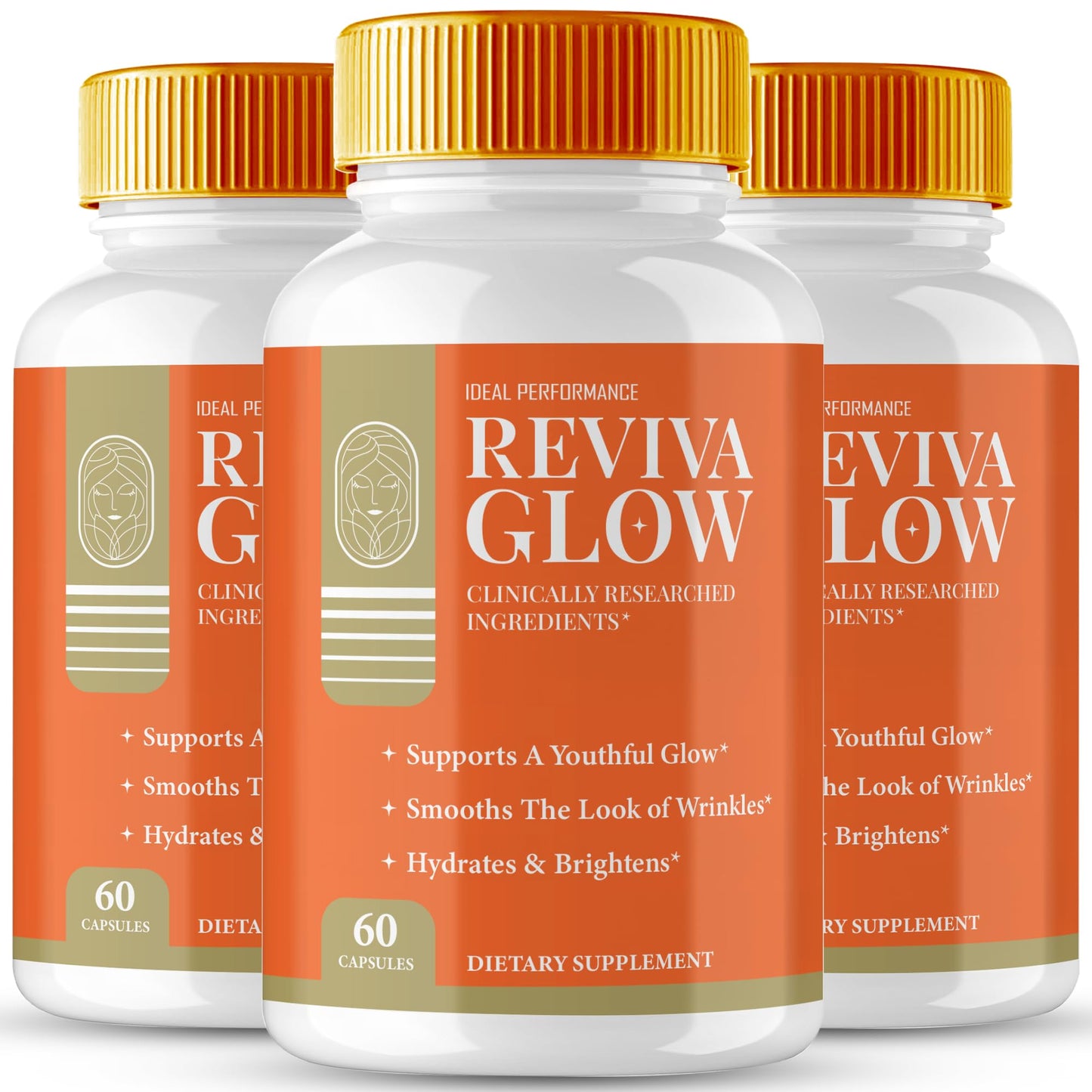 IDEAL PERFORMANCE Reviva Glow Capsules, 180 Capsules