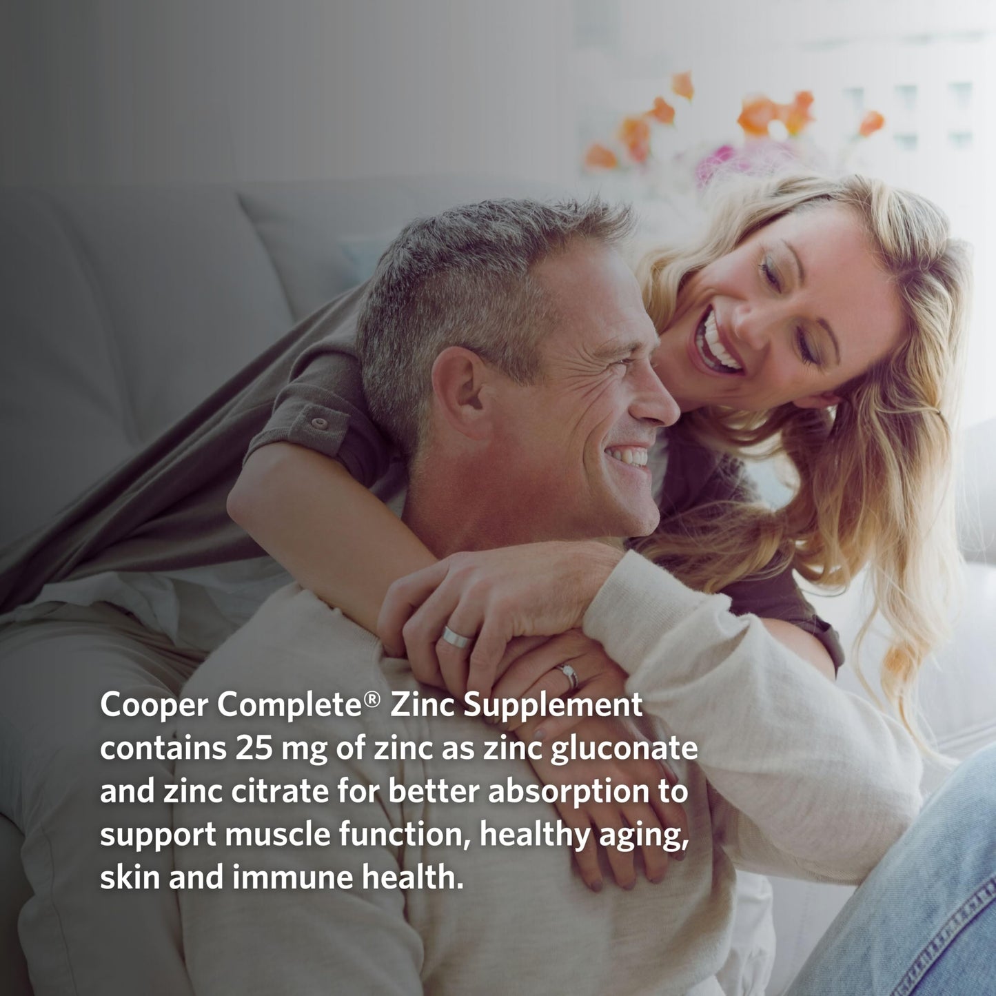 Cooper Complete Zinc Supplement 25 mg Tablets, 1 Tablet