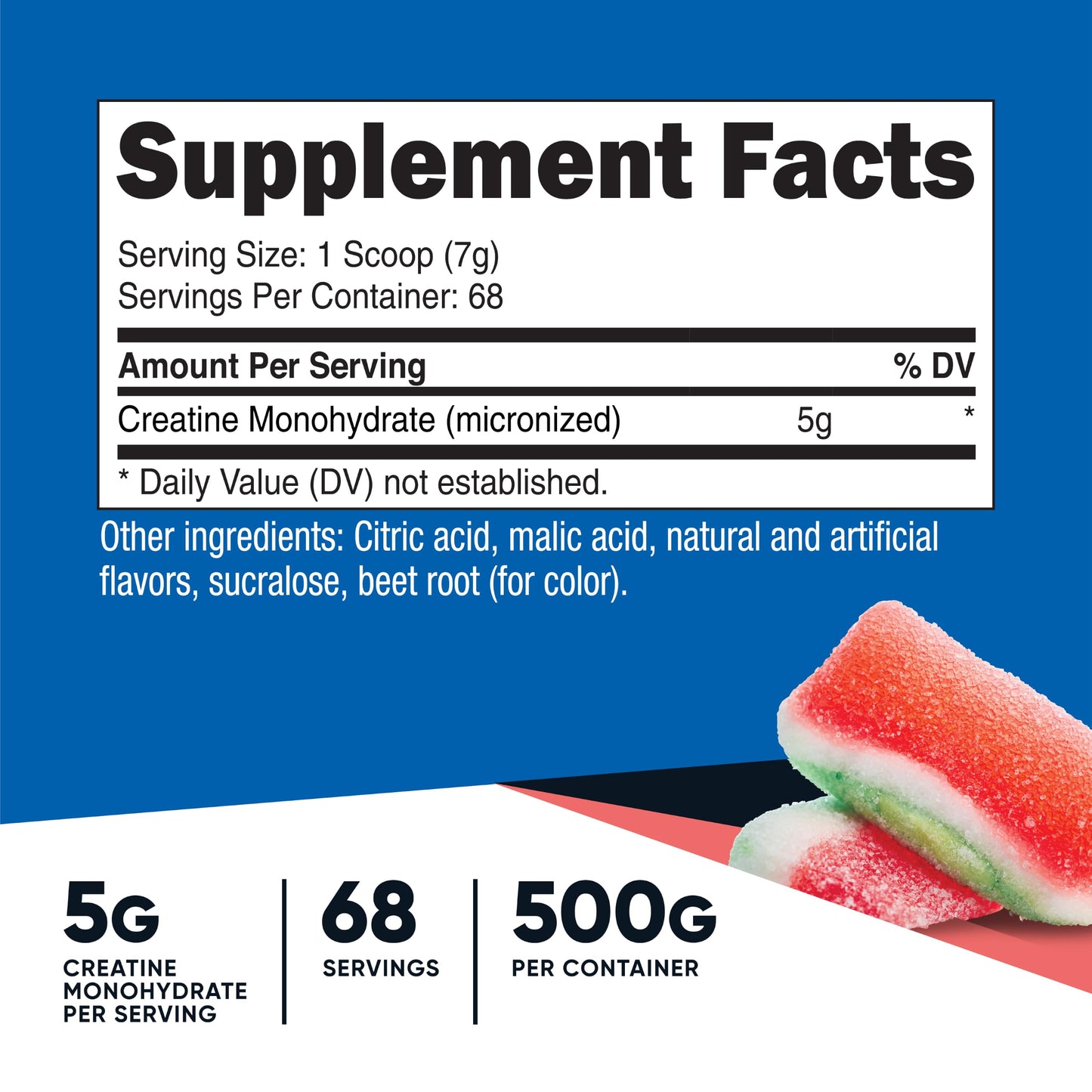 Nutricost Creatine Monohydrate Powder 17.6 oz