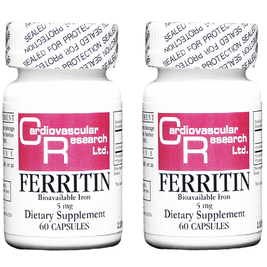 Cardiovascular Research Ferritin 5 mg Capsule, 120 Capsules