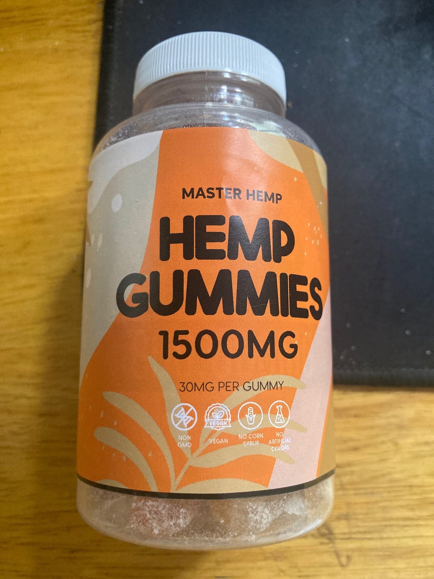 Mayan Labs Organic Hemp Gummies Advanced Extra Strength - High Potency Best Sleep Gummy for Adults - Low Sugar Candy Zero CBD Oil, Made in USA, 50 Gummies
